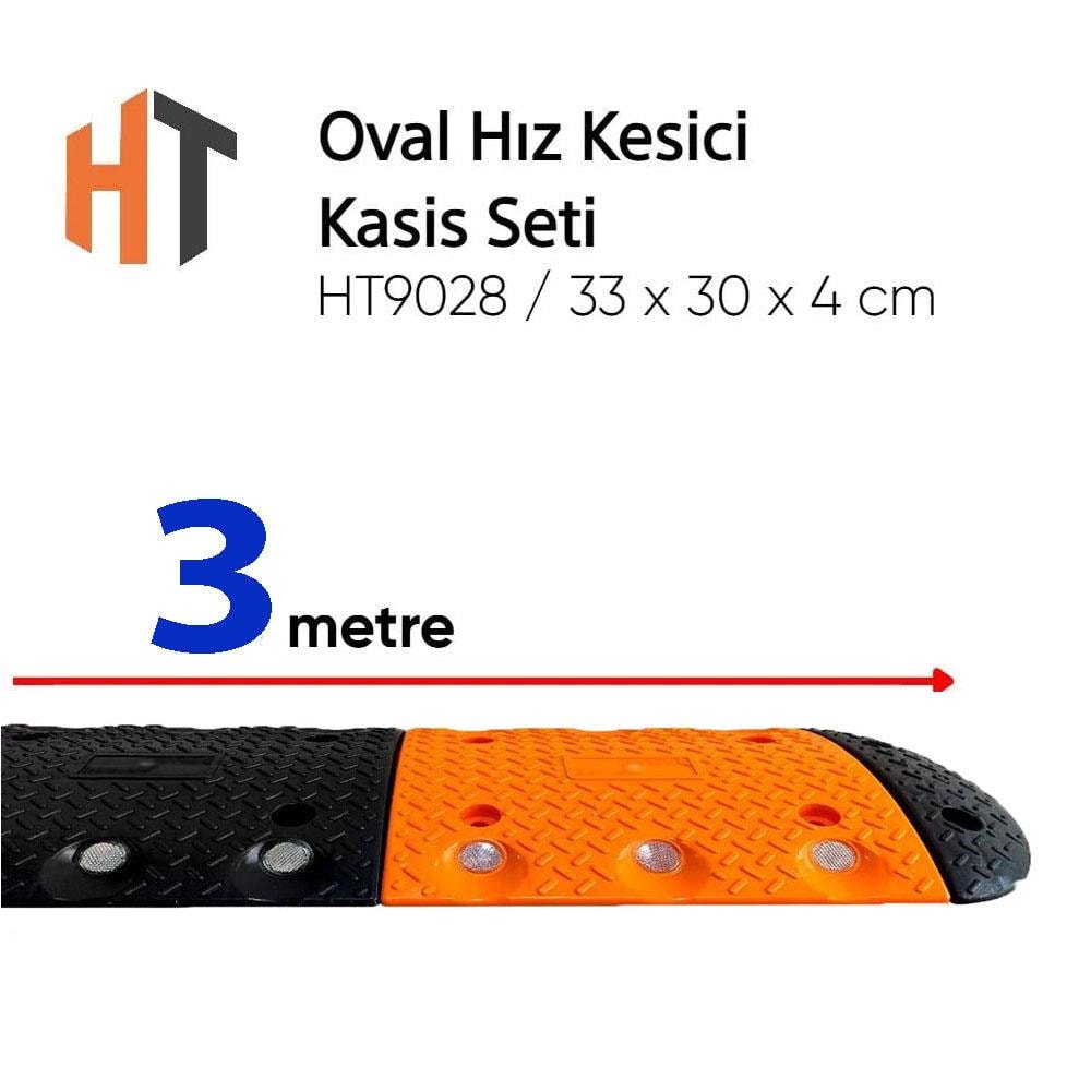 Oval Hız Kesici, Kasis Seti 3 metre