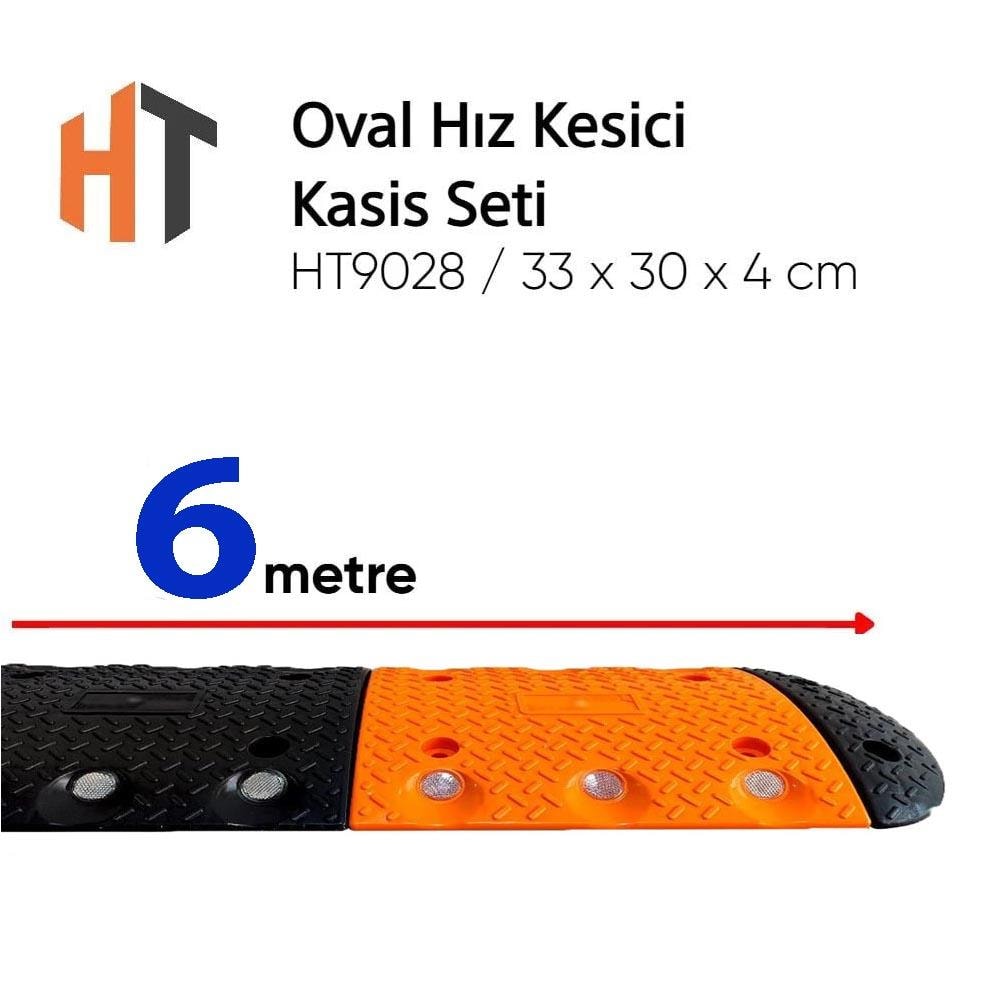 Oval Hız Kesici, Kasis Seti 6 metre