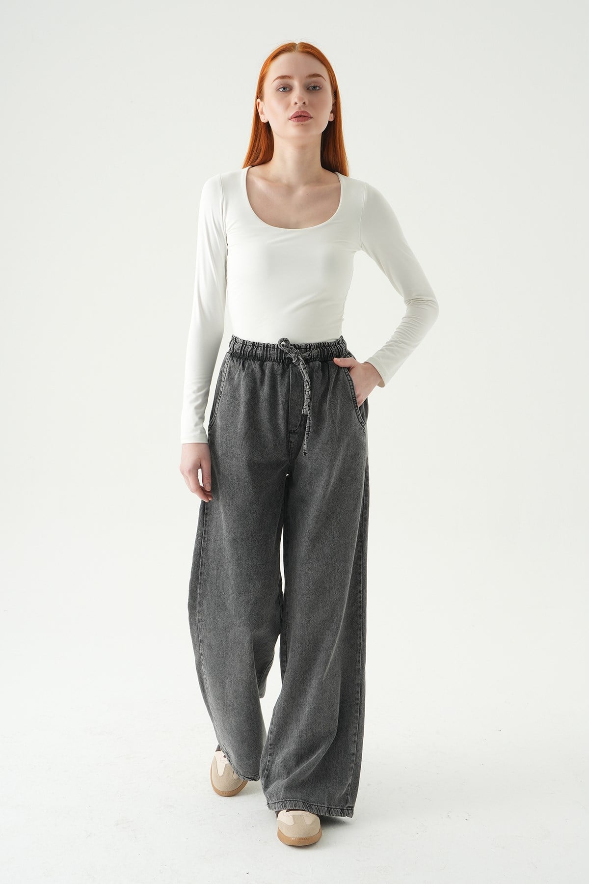 Antrasit Lastikli Kot Jean 6241