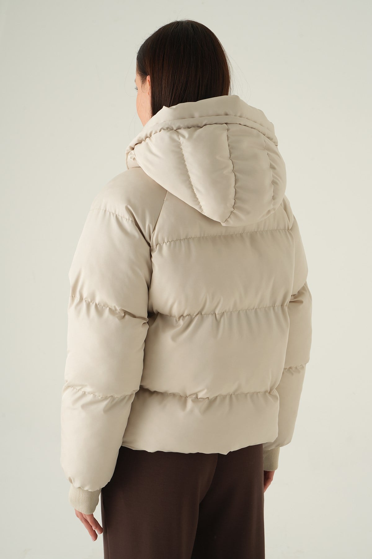 Bej Ribanalı Mont 3503