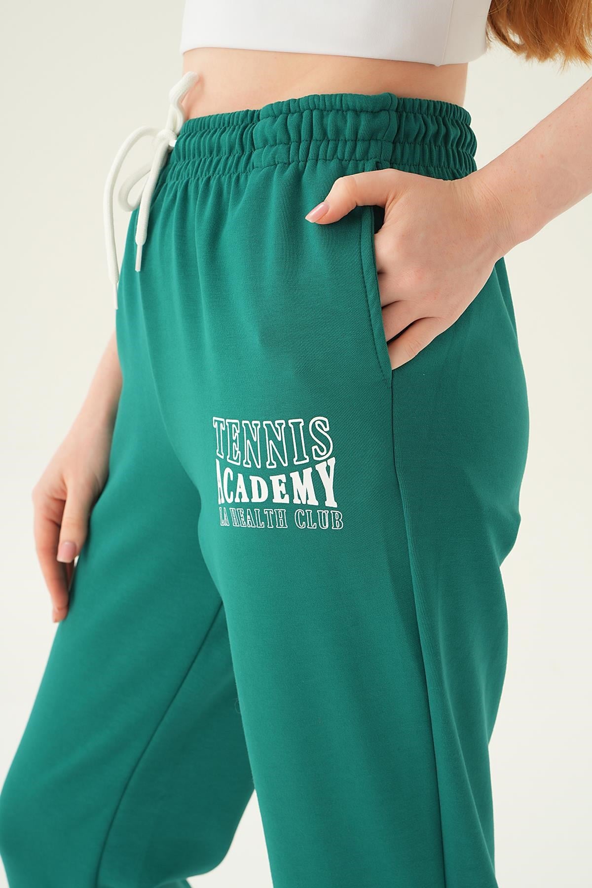 Benetton Yeşili Lastik Detay Oysho Eşofman 4048A