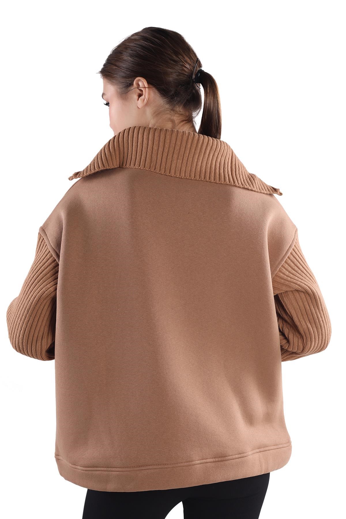 Bisküvi Fermuarlı Sweat 4290