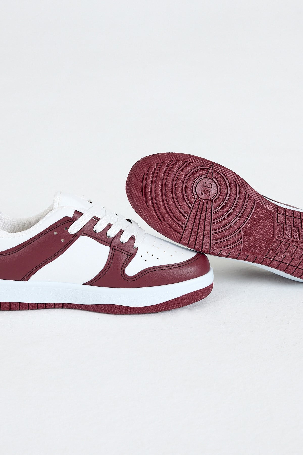 Bordo Spor Ayakkabı 8585