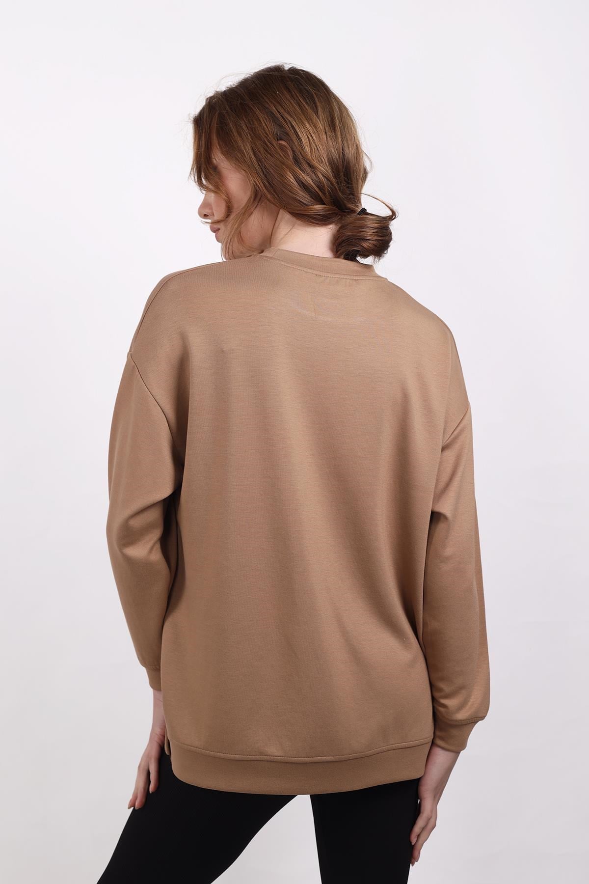 Camel Bisiklet Yaka Oyhso Sweat 4001