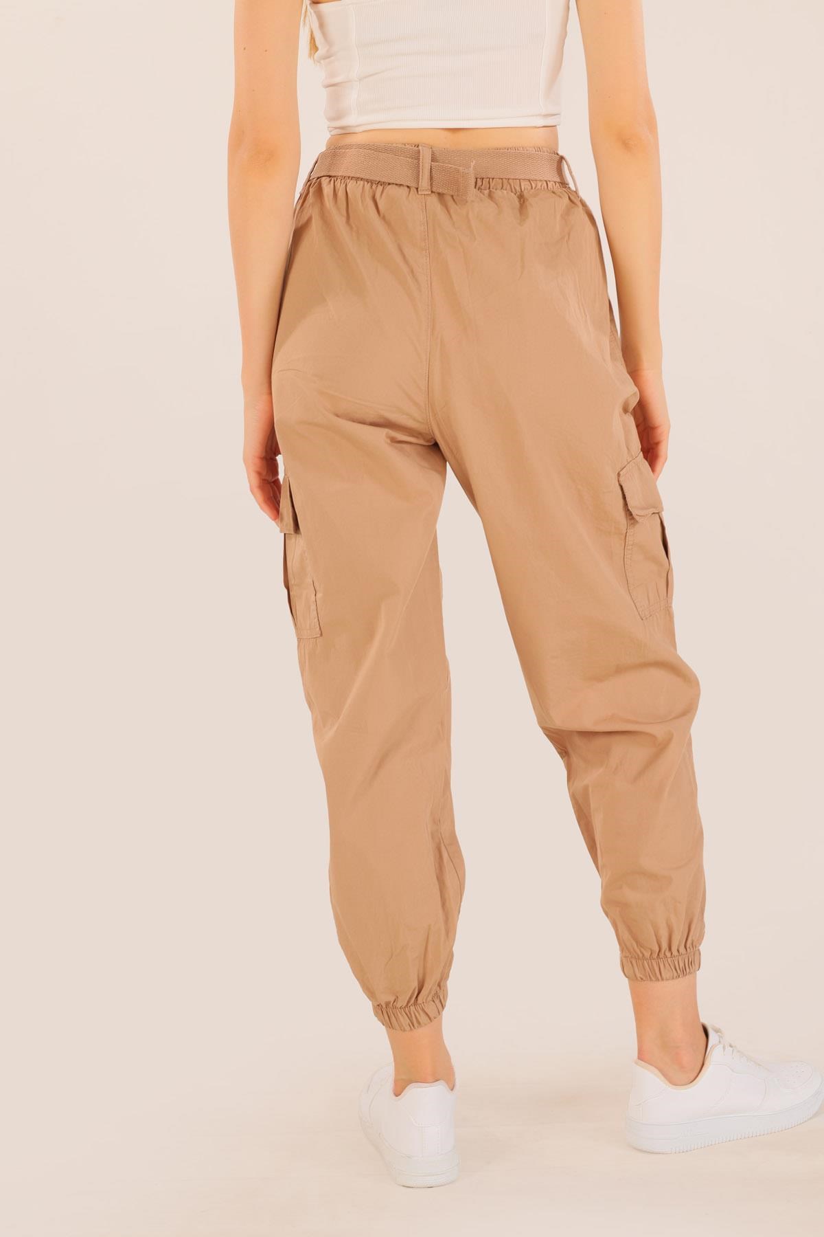 Camel Kemer Detay Paraşüt Pantolon 5031
