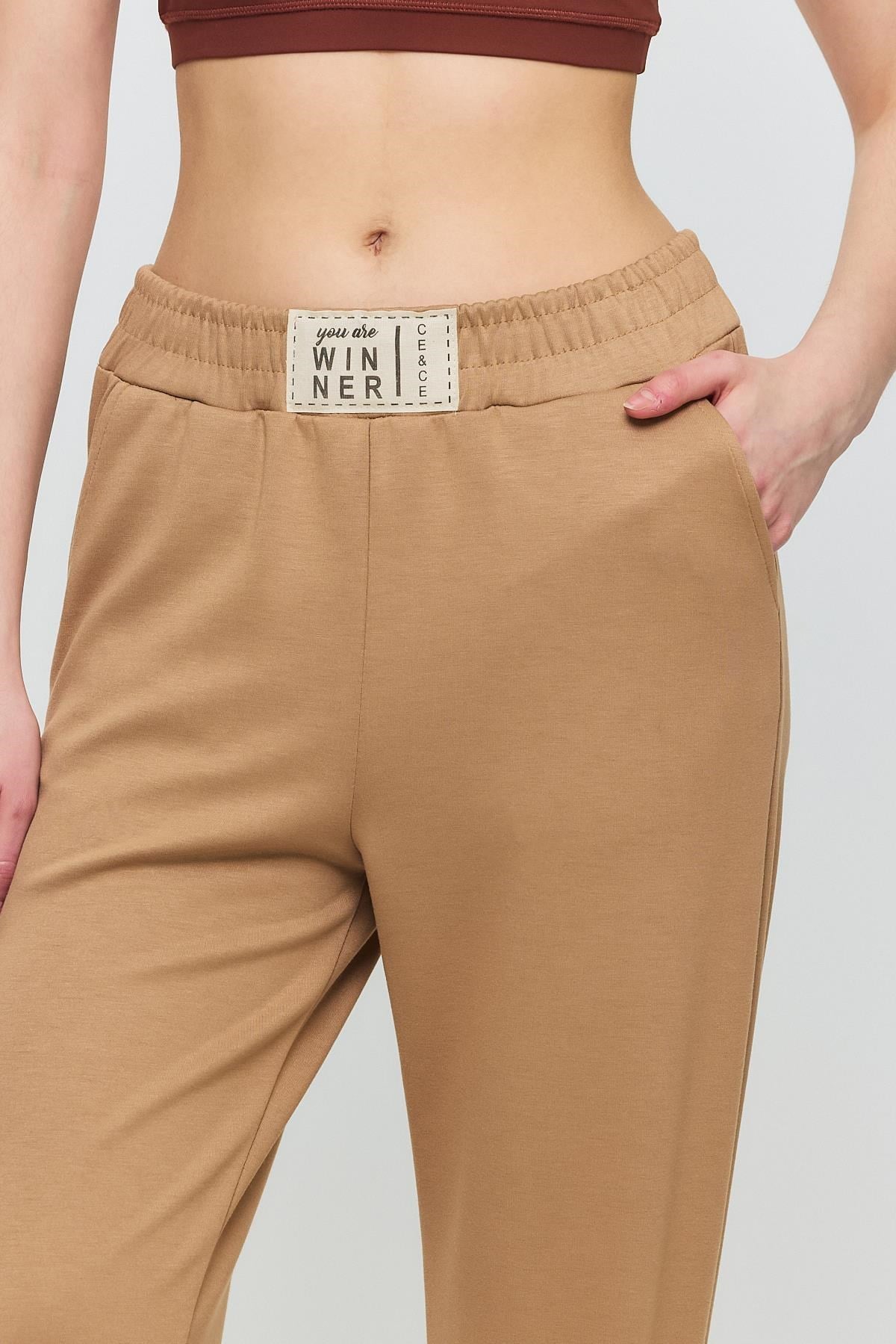 Camel Ön Aksesuar Detay Eşofman 4011