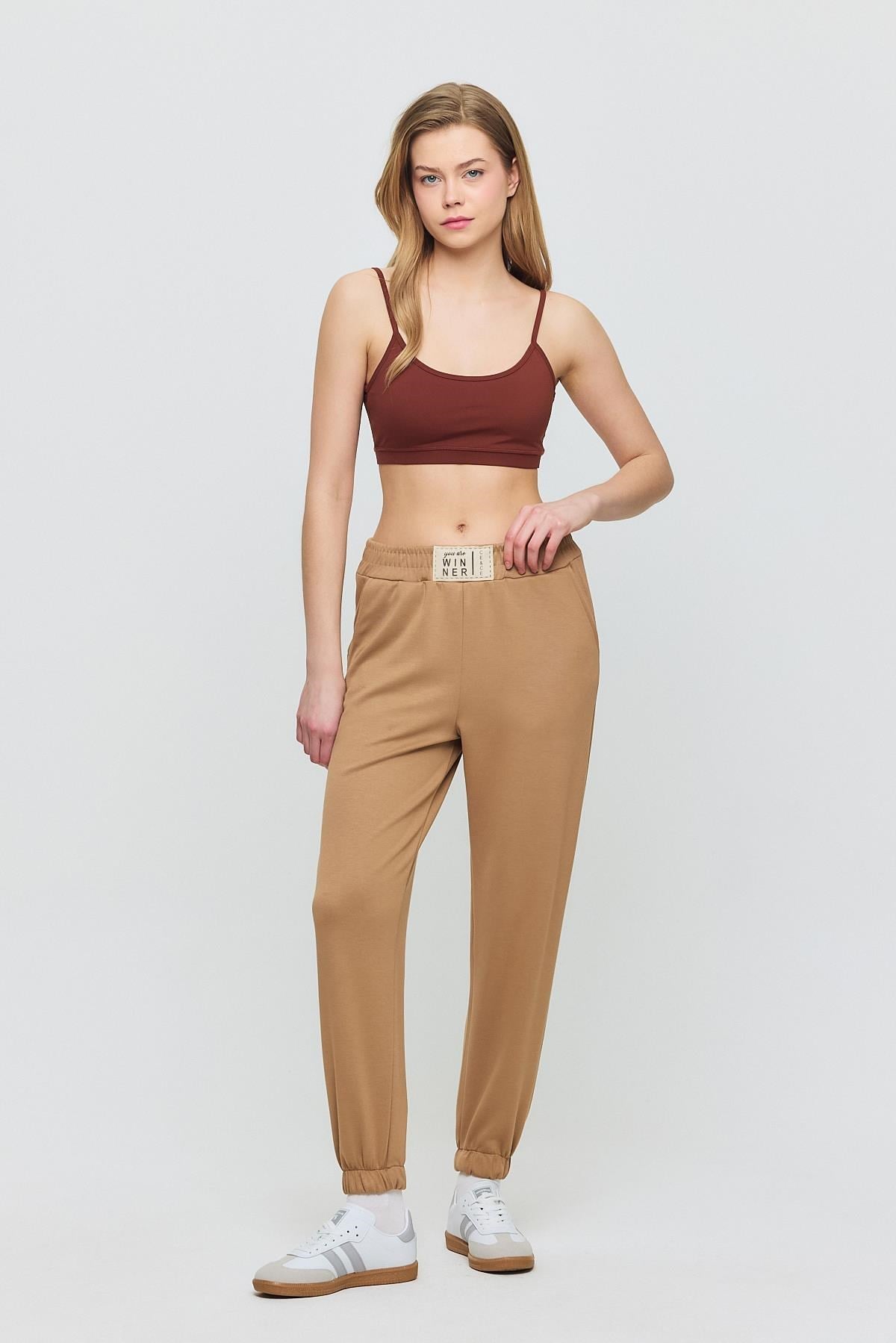 Camel Ön Aksesuar Detay Eşofman 4011