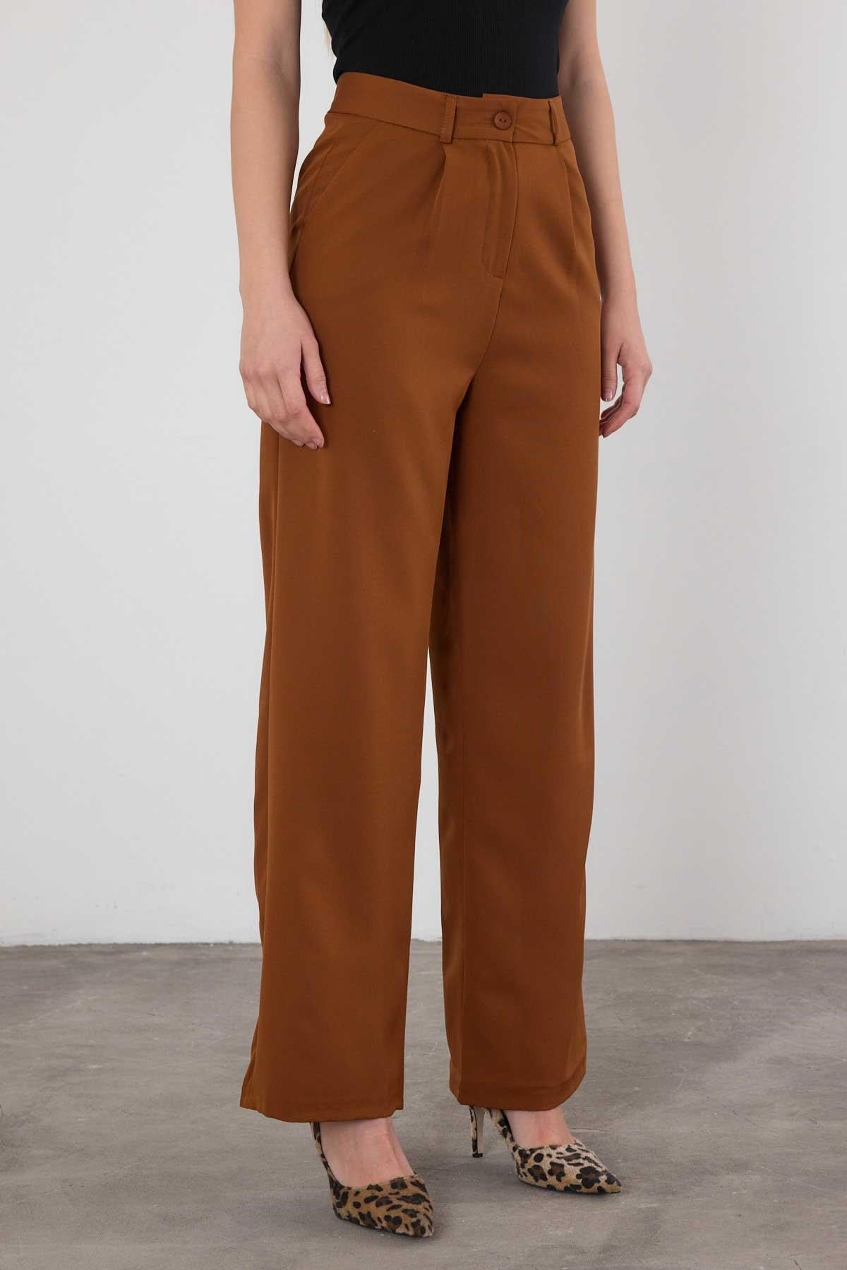 Camel Palazzo Pantolon 4003