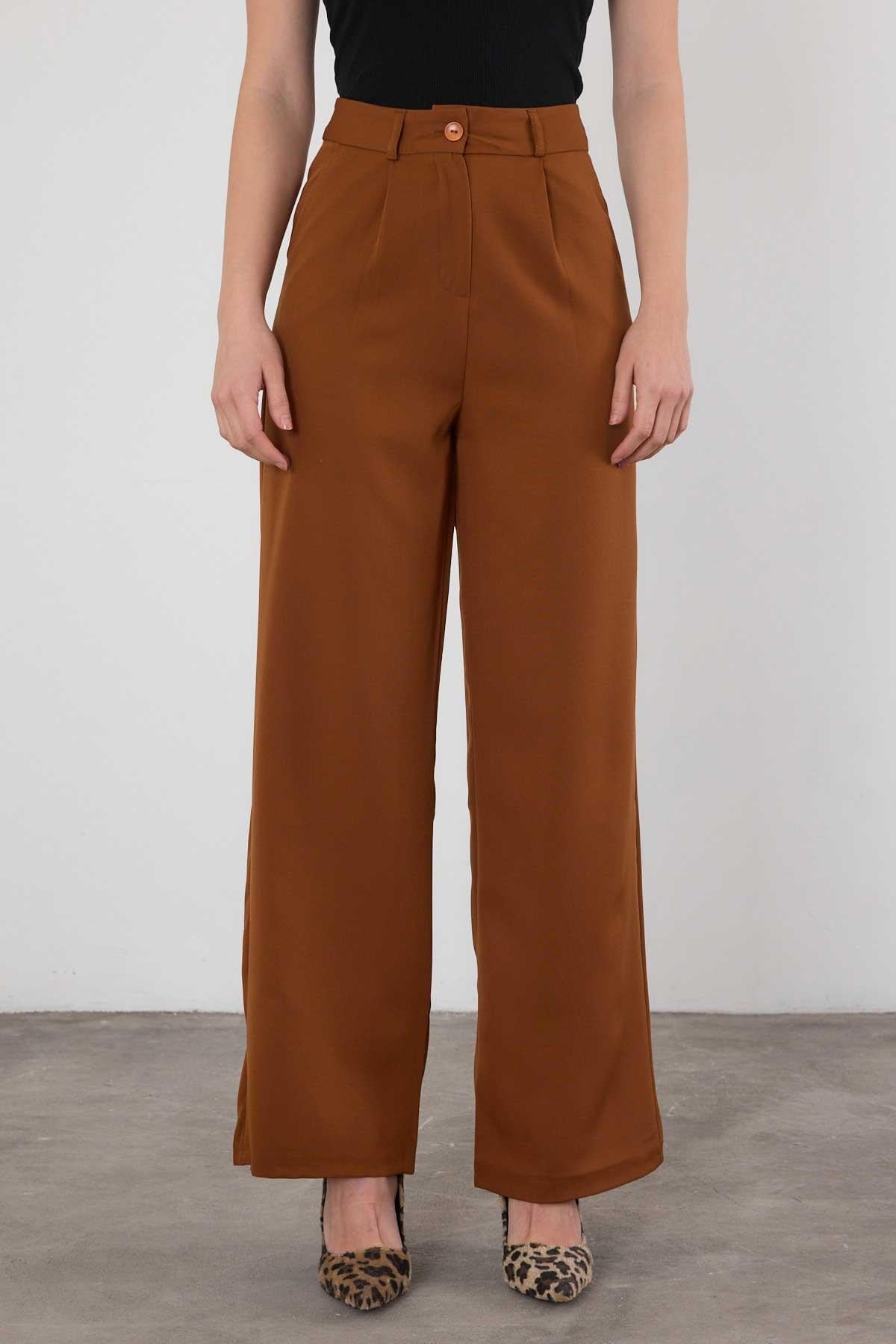 Camel Palazzo Pantolon 4003