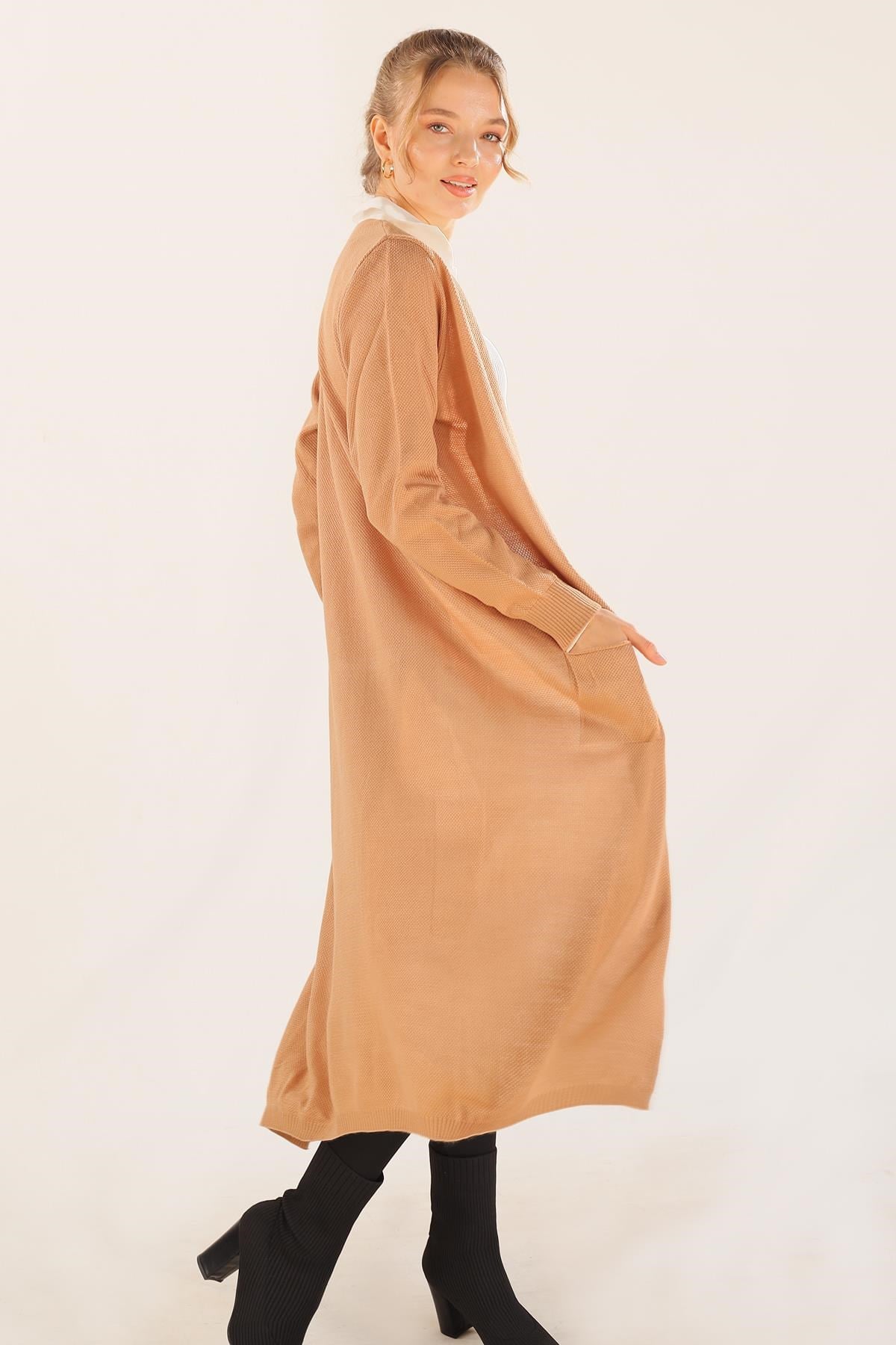 Camel Uzun Hırka 135