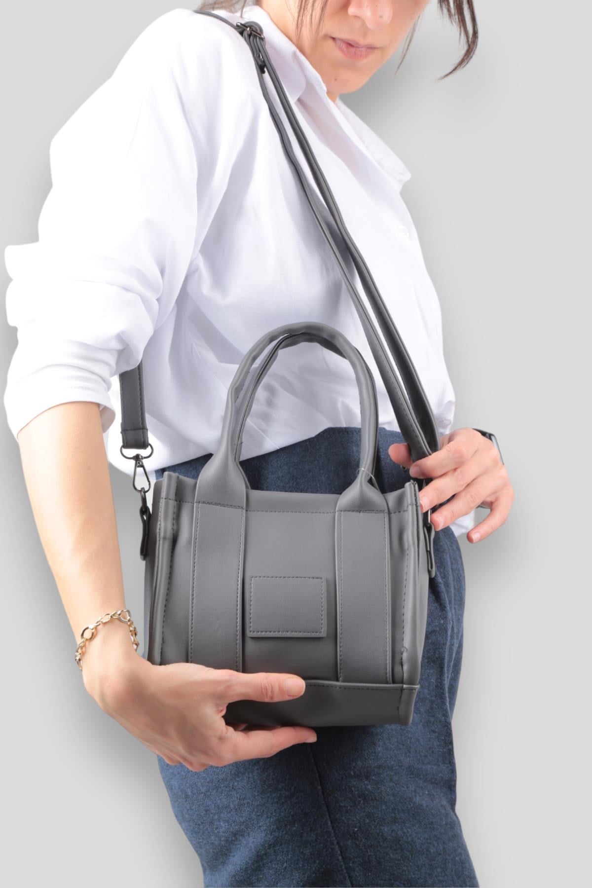 Füme Small Tote Çanta 9280