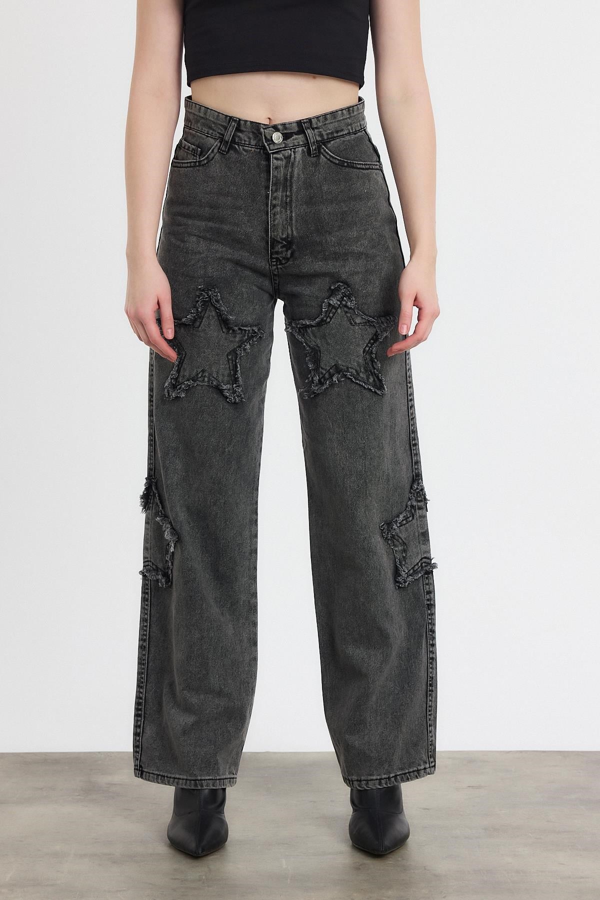 Füme Yıldız Detay Jean 11136