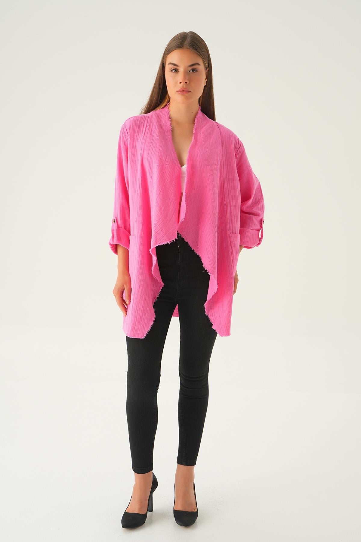 Fuşya Salaş Kimono 1076