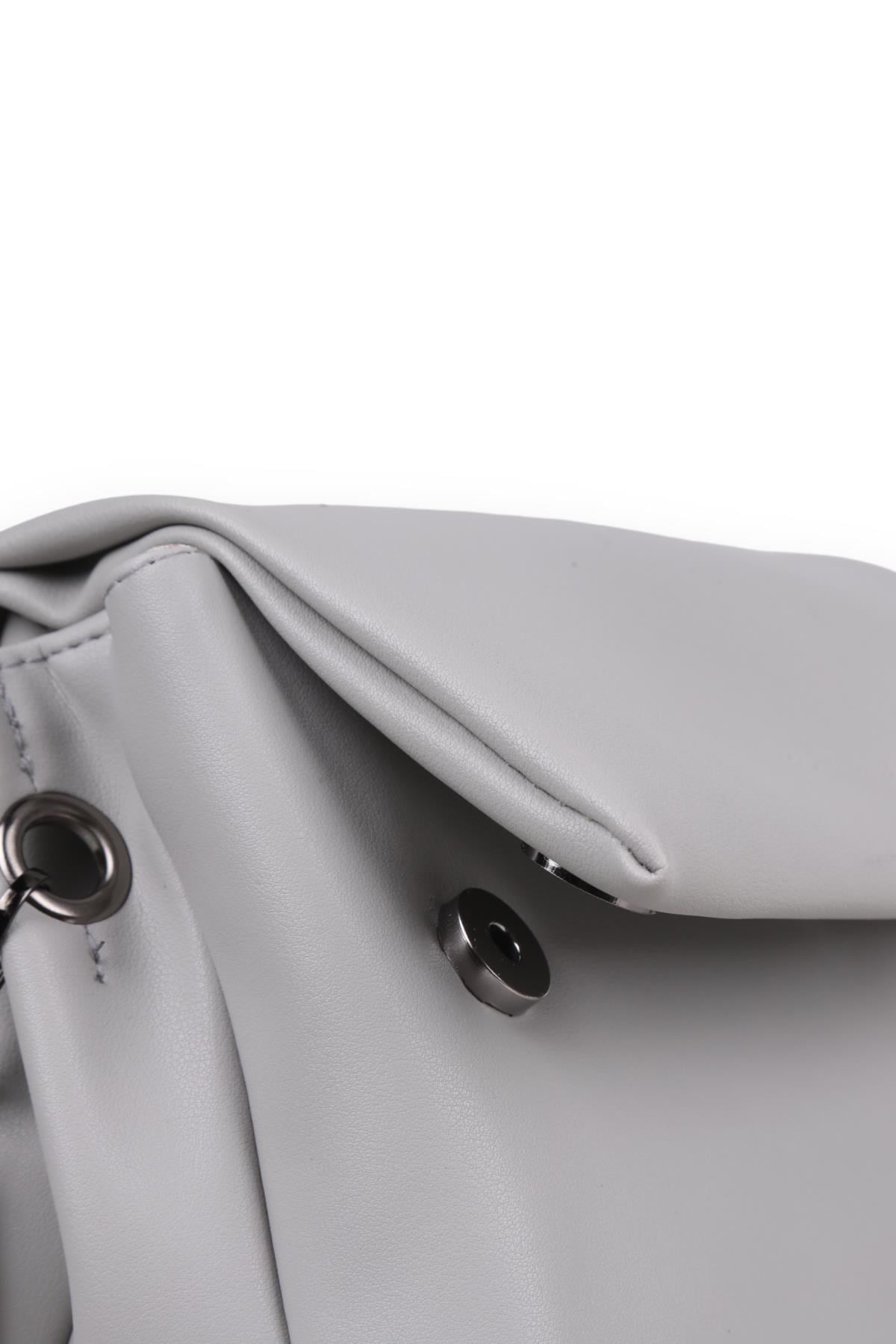 Gri Donna Klasik Model Çanta 9289