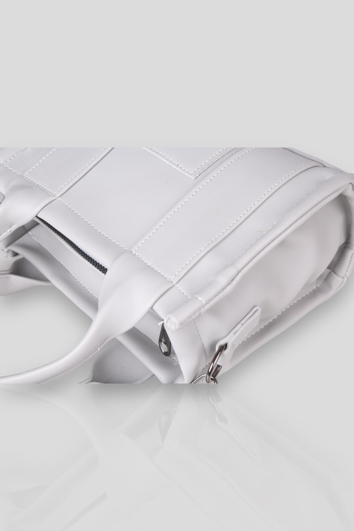 Gri Small Tote Çanta 9280