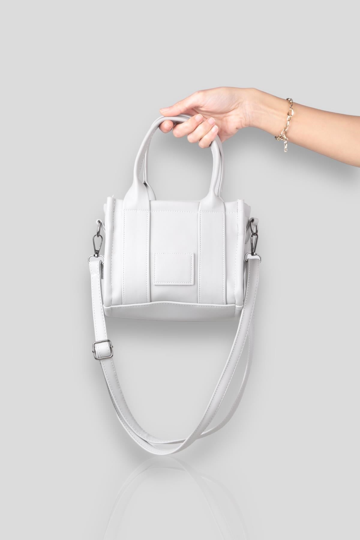 Gri Small Tote Çanta 9280