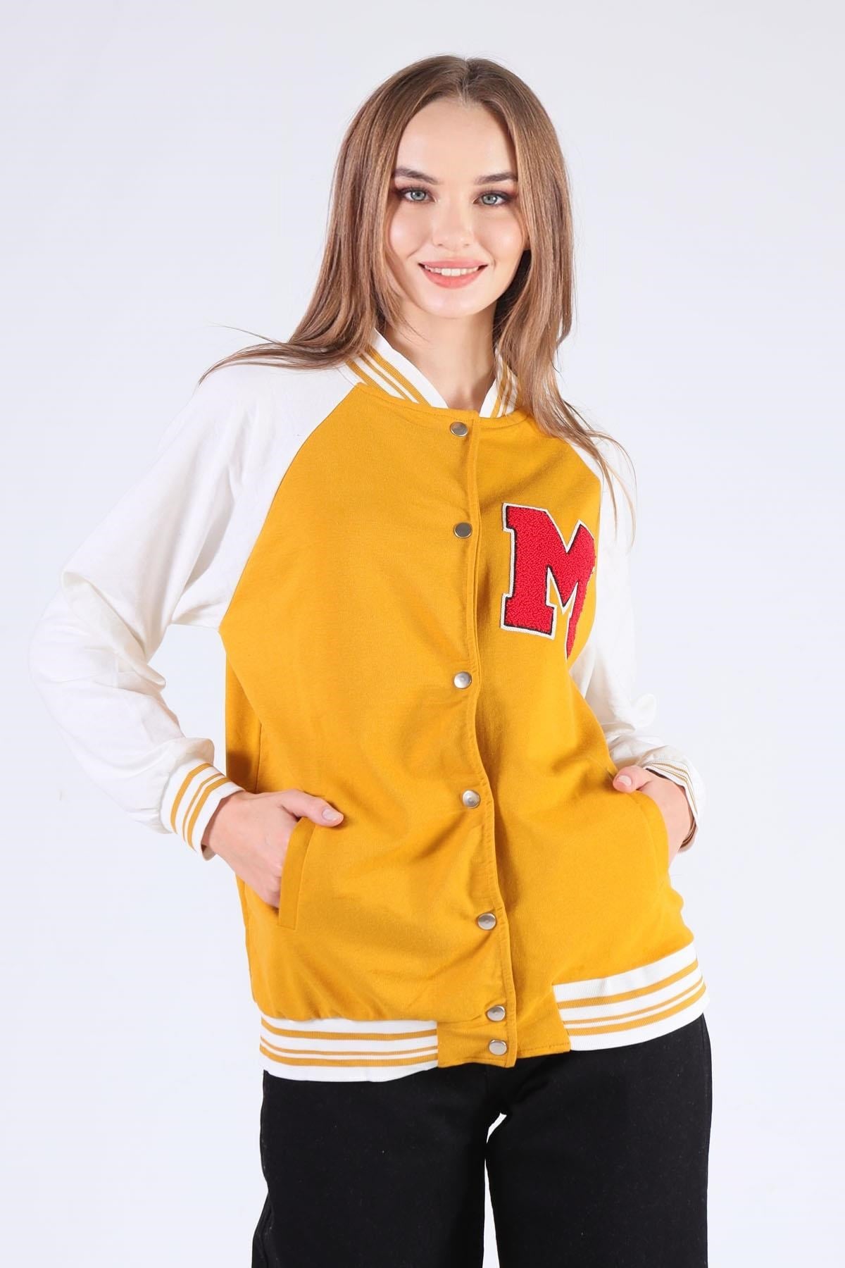 Hardal M Baskı Kolej Ceket 8831