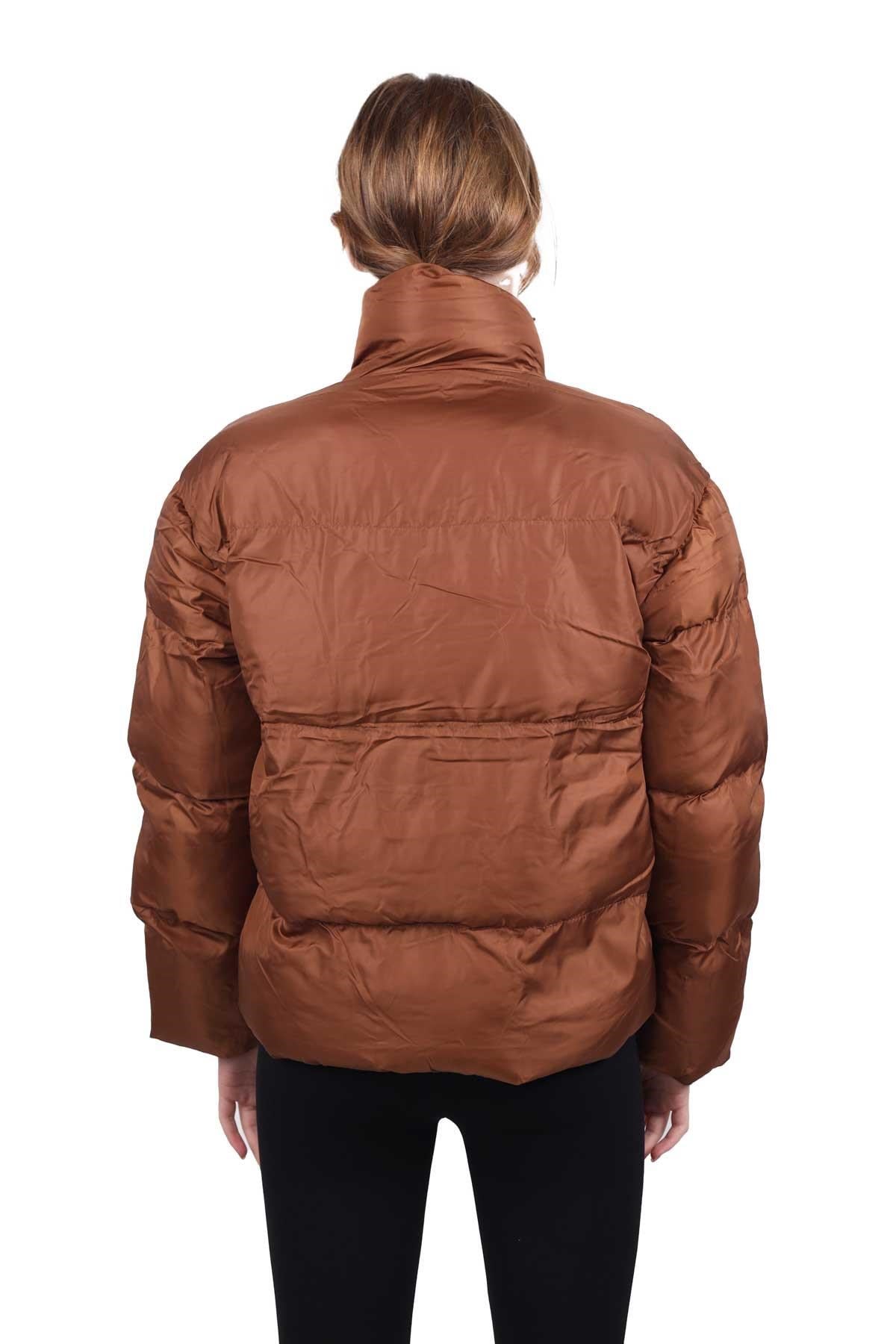Kahve Şişme Mont 3005