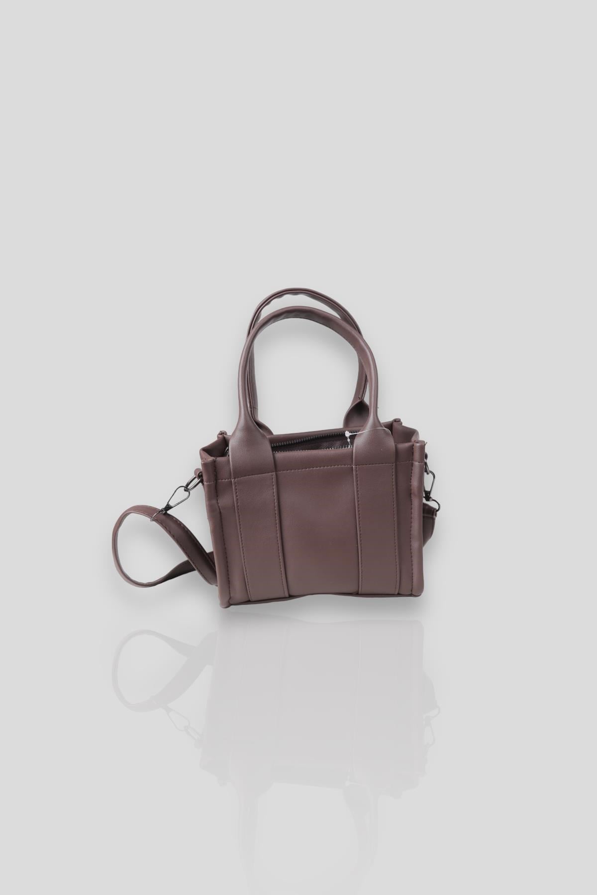 Kahve Small Tote Çanta 9280