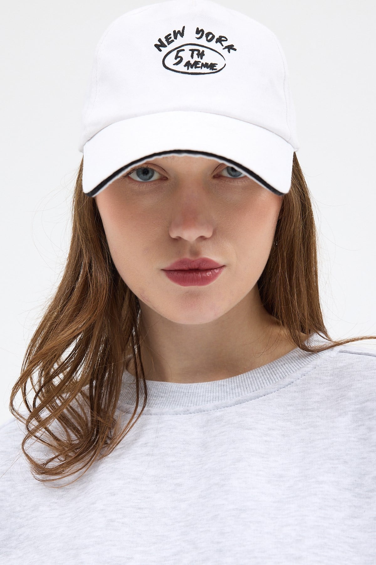 Karmelanj Kadın Crop Bisiklet Yaka Sweatshirt 9210M