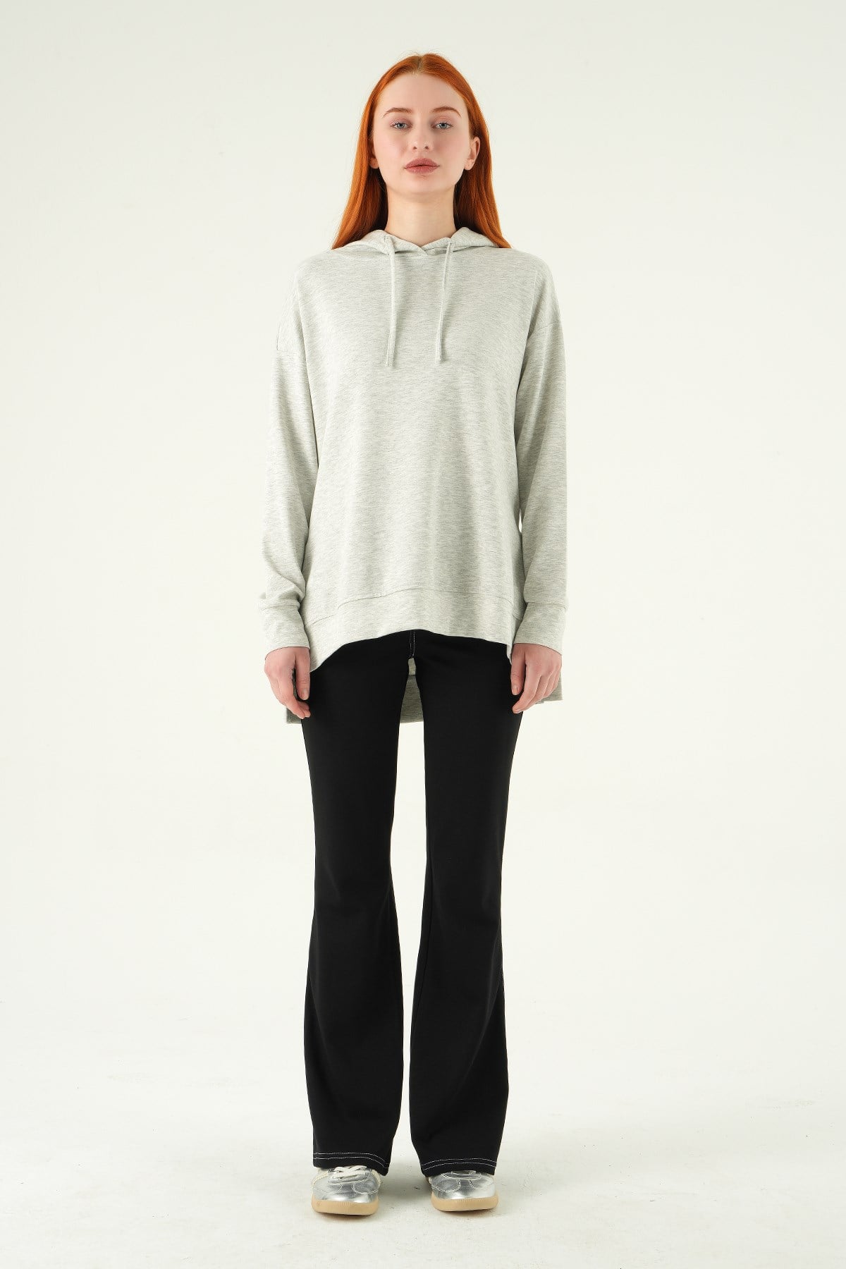 Karmelanj Kapüşonlu Tunik 8309A