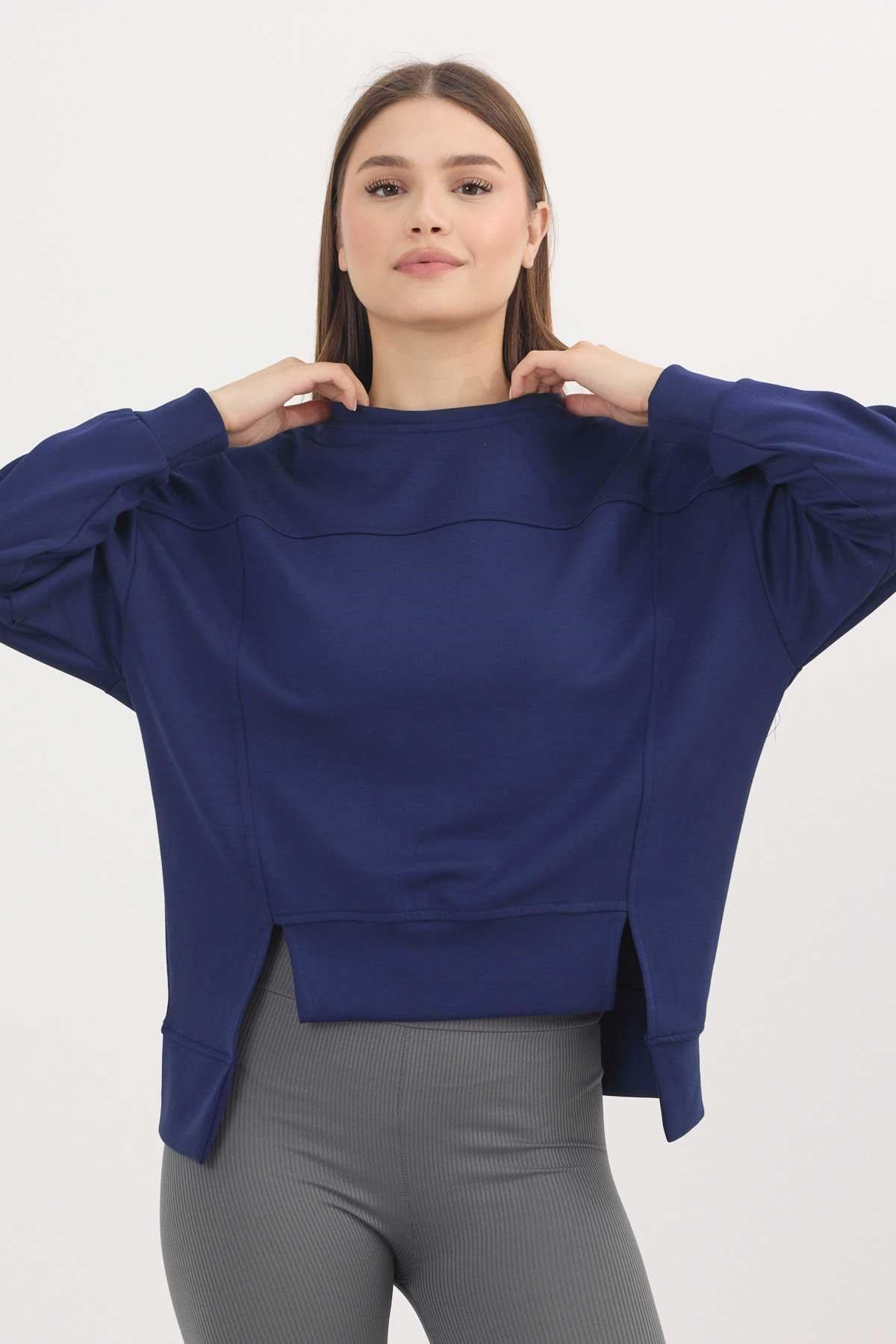 Laci Bisiklet Yaka Parçalı Oysho Sweat 3000