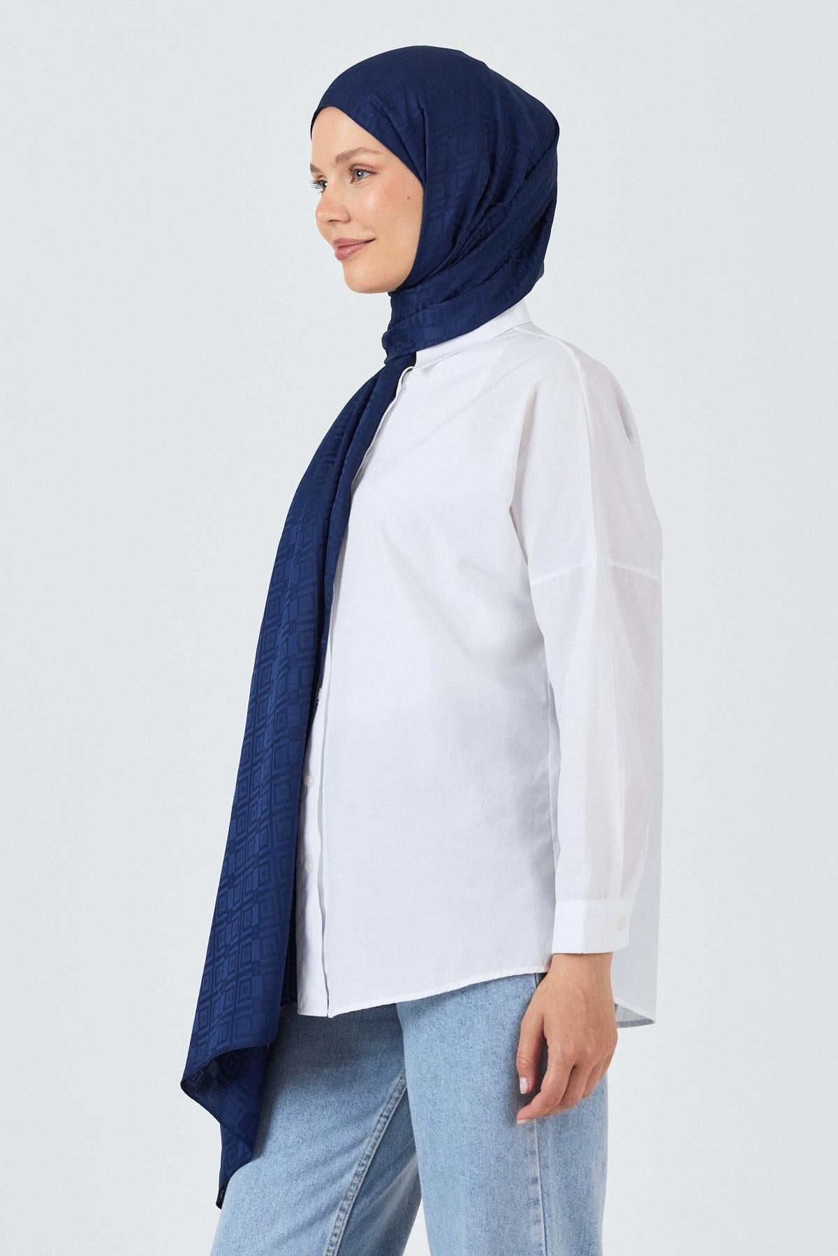 Laci Kare Desen Jakar Şal 5692