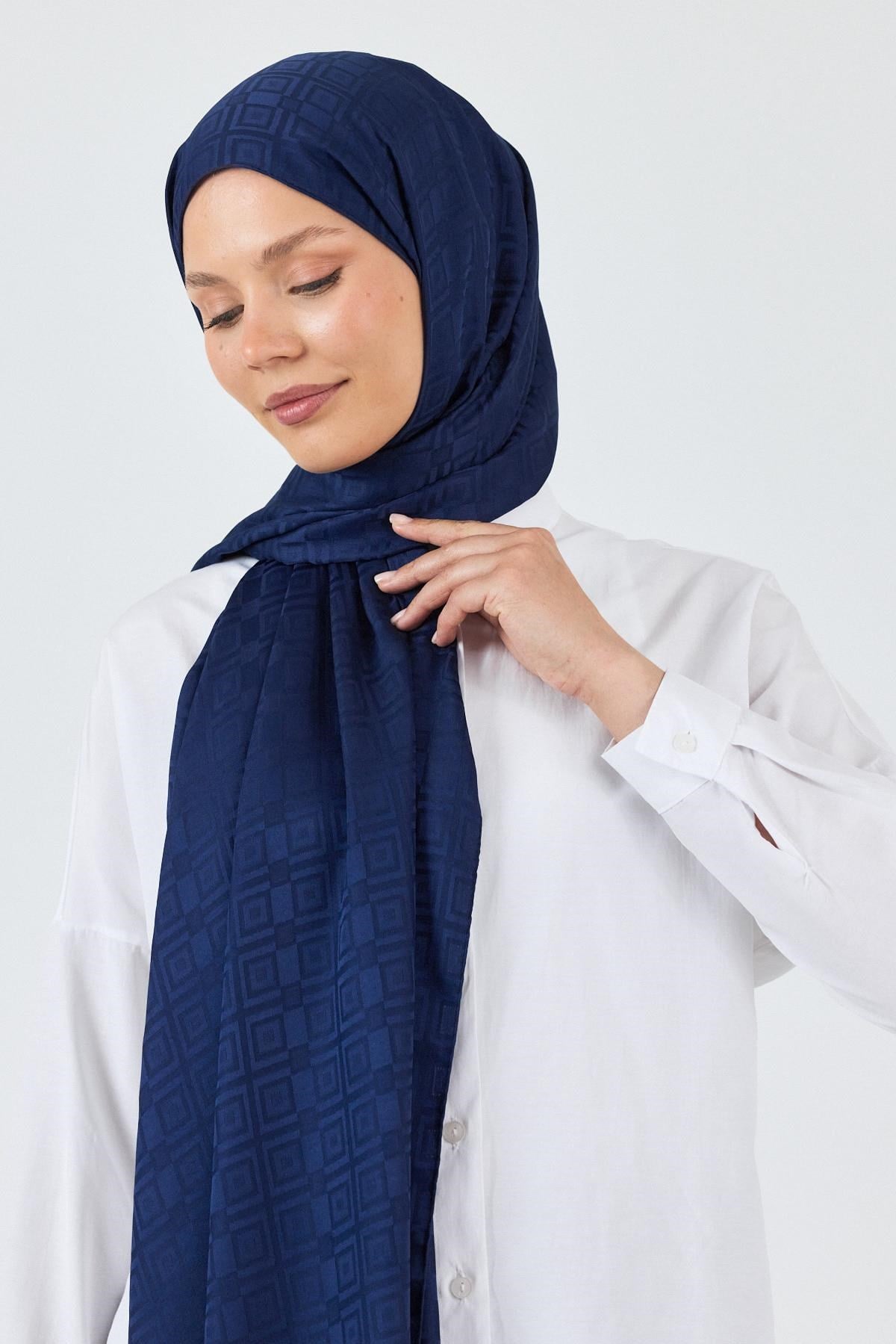 Laci Kare Desen Jakar Şal 5692