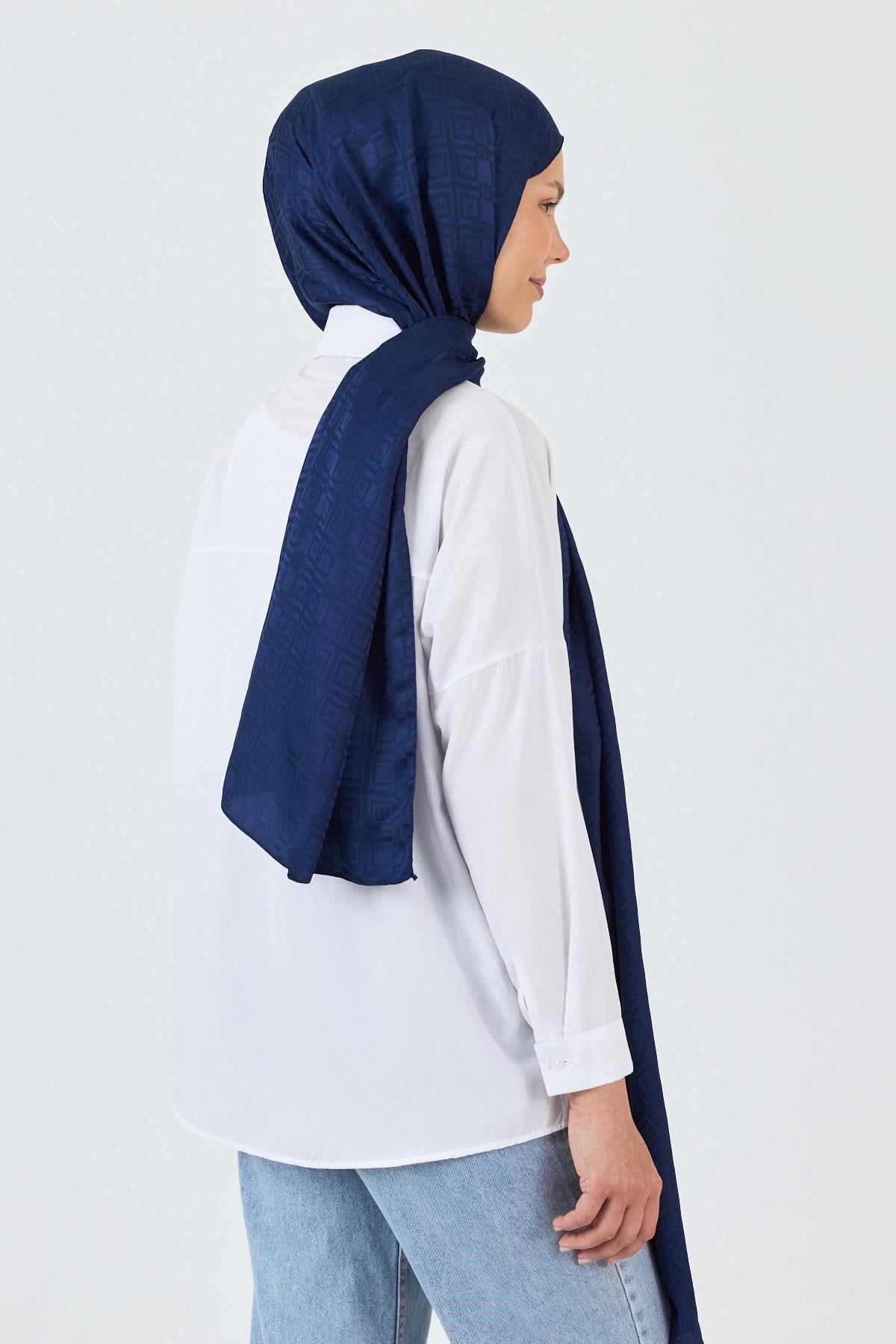 Laci Kare Desen Jakar Şal 5692