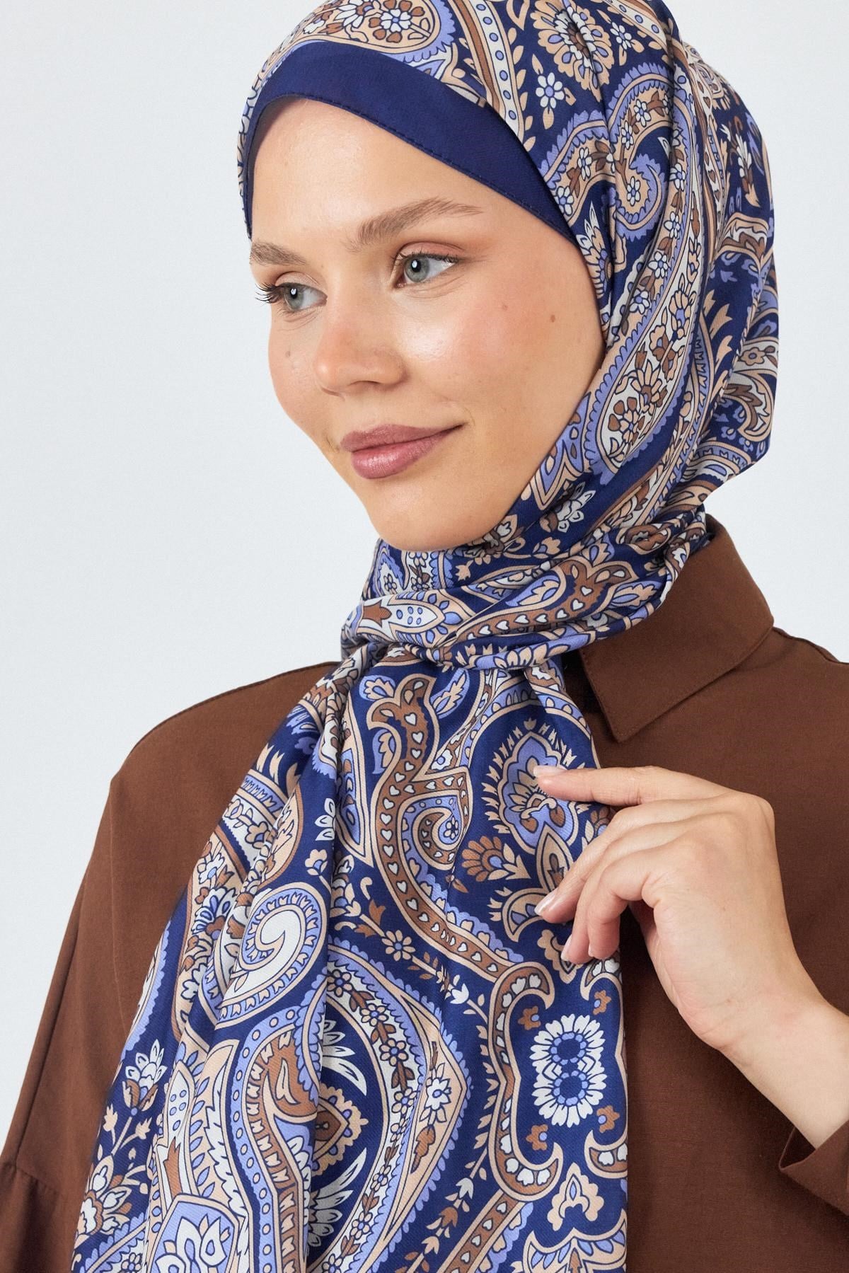 Laci Retro Desenli Şal 4004