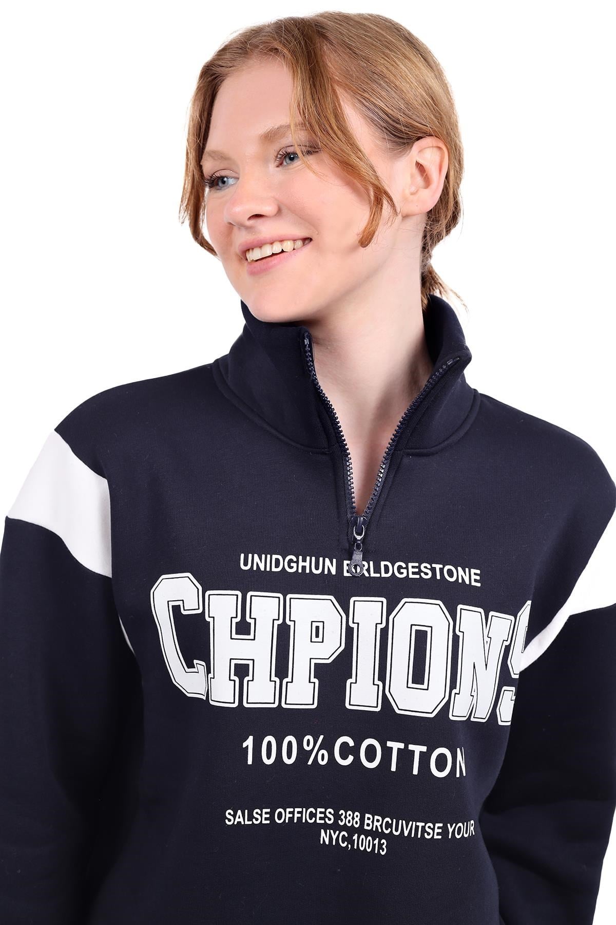 Laci Yazı Detay Sweat 9168M