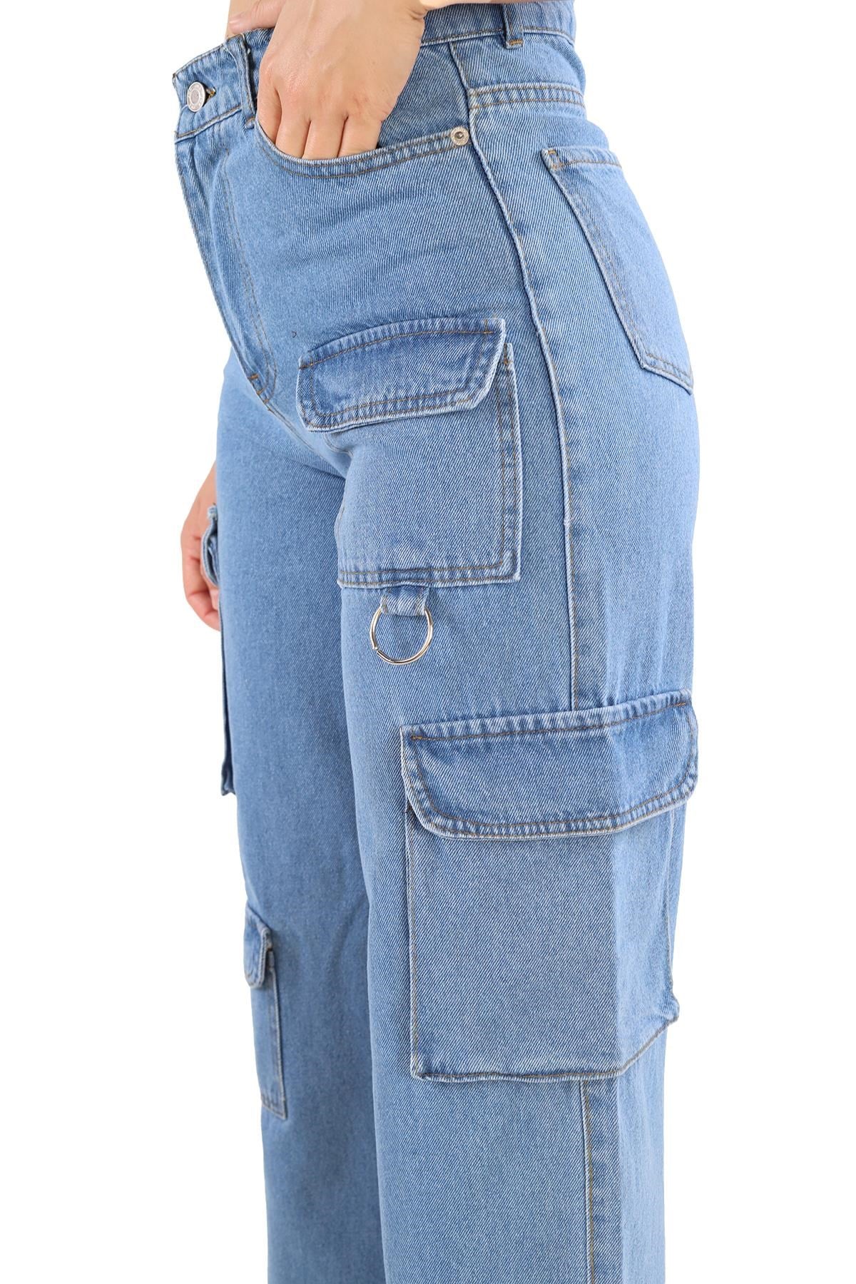 Mavi Kargo Cep Detay Jean 13100