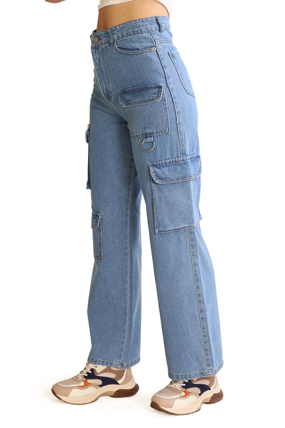 Mavi Kargo Cep Detay Jean 13100
