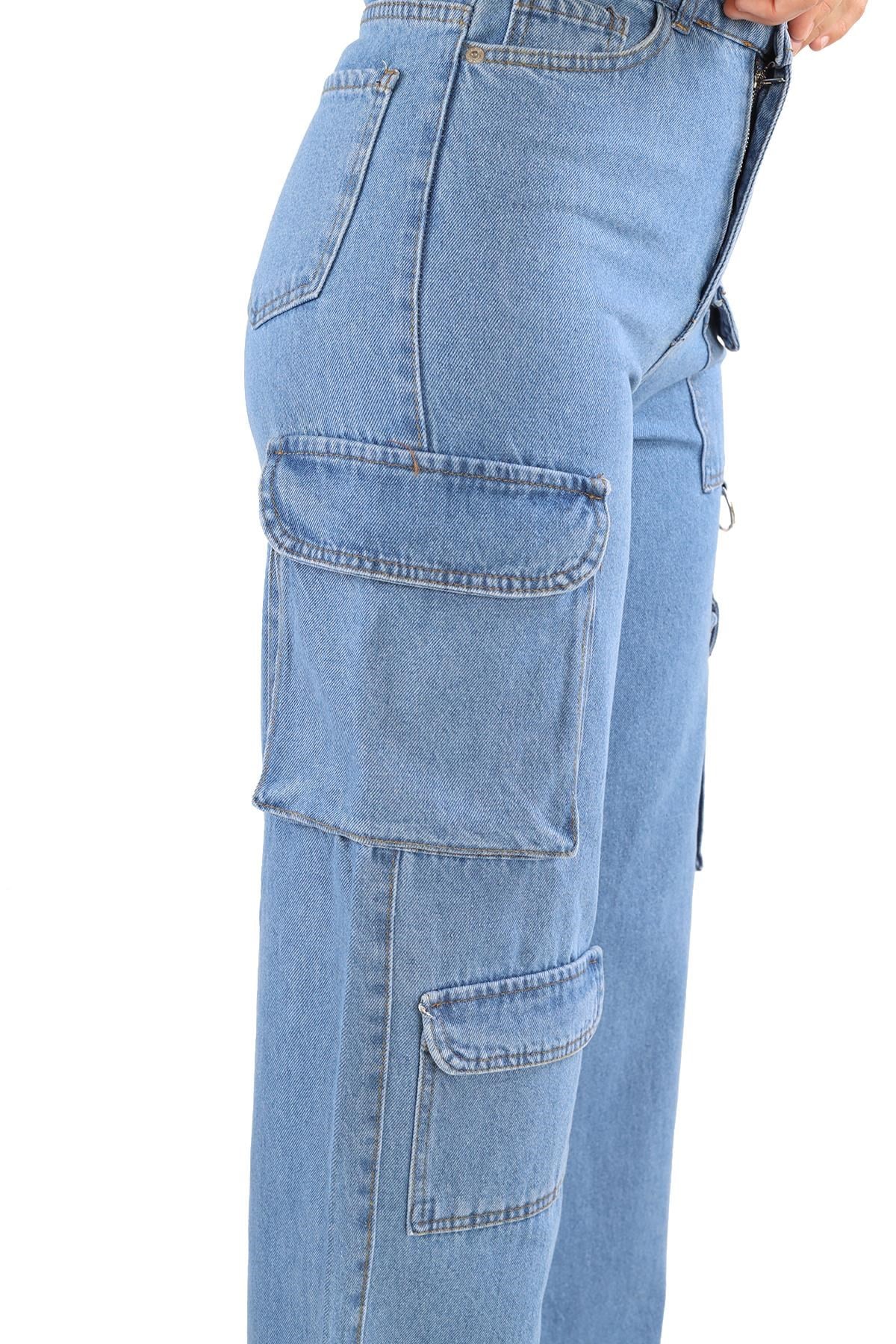 Mavi Kargo Cep Detay Jean 13100