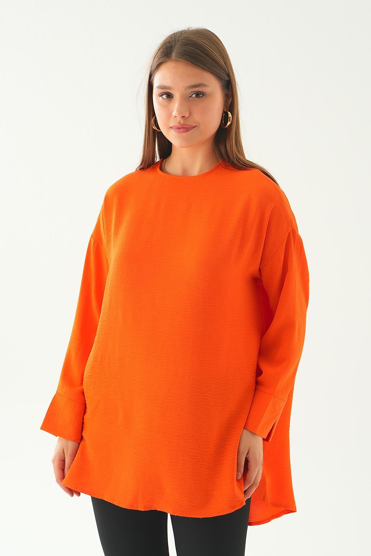 Orange Bisiklet Yaka Tunik 6808A