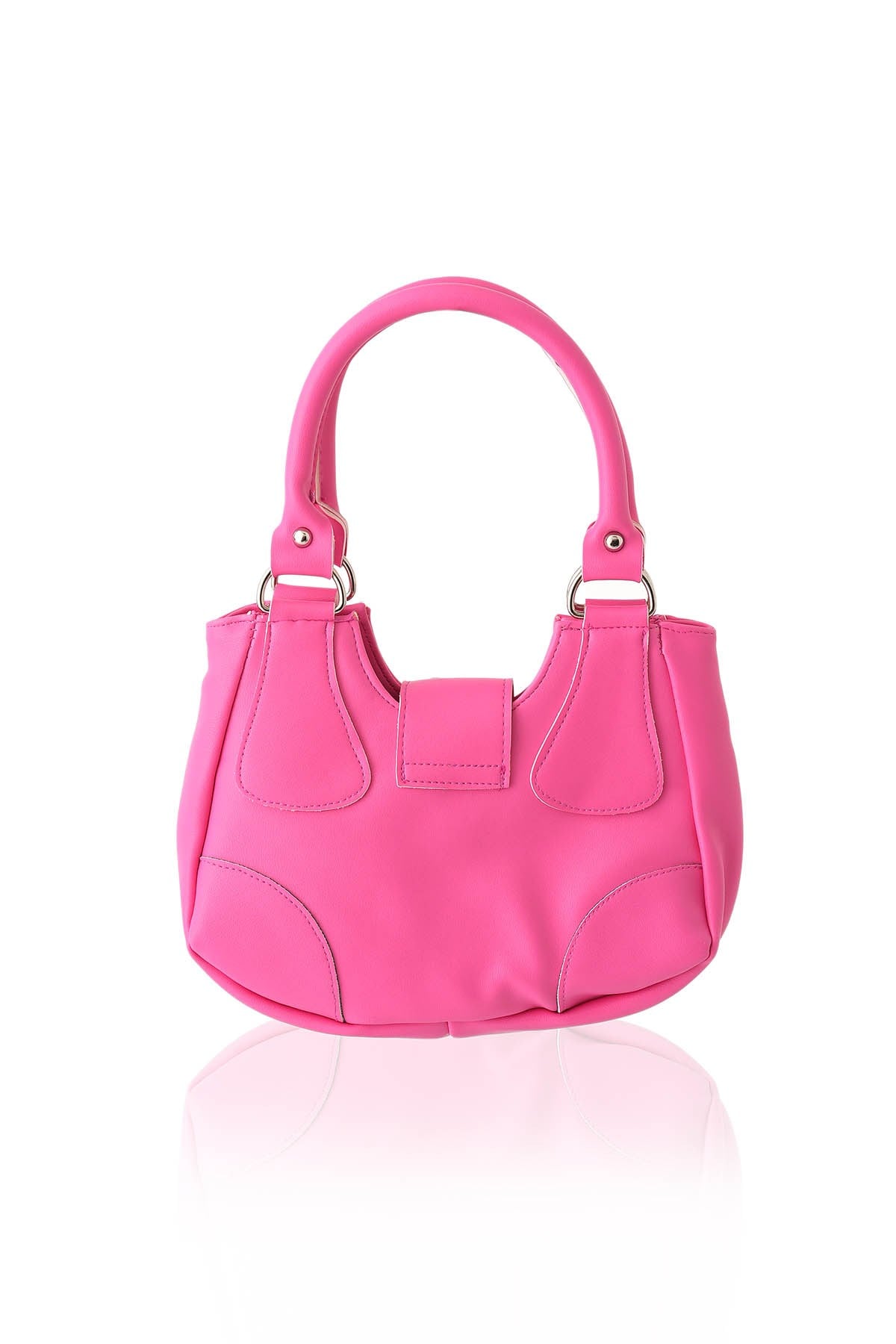 Pembe Tokalı Çanta 9090