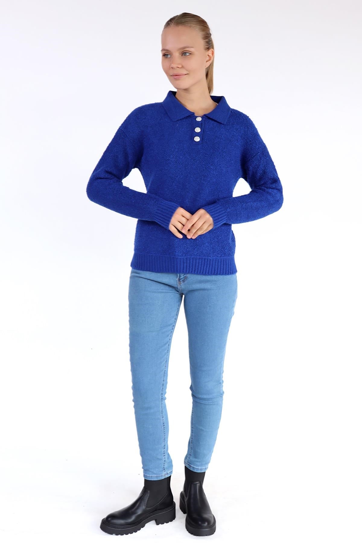 Saks Polo Yaka Kazak 601