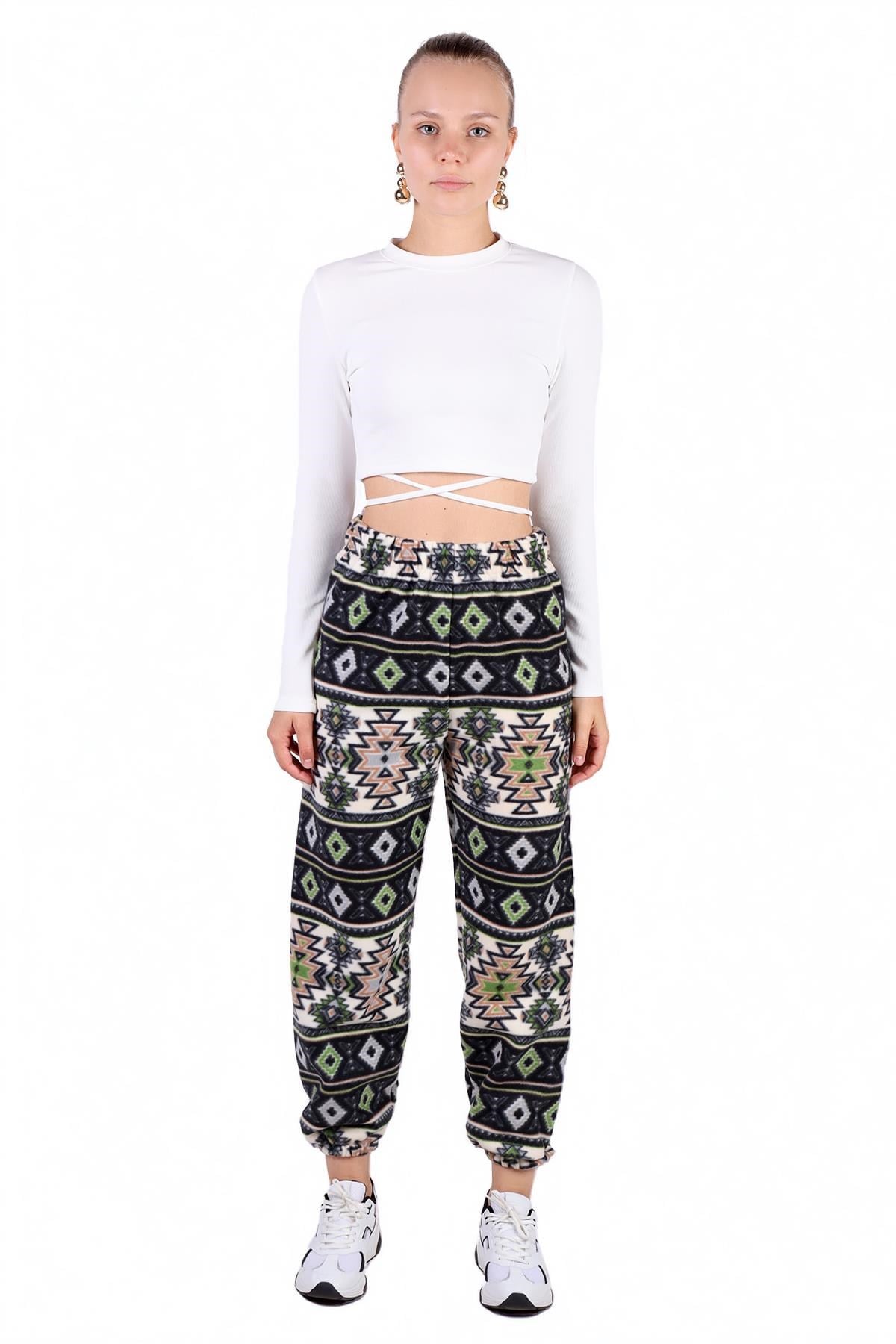 Siyah Desenli Pijama 3026A