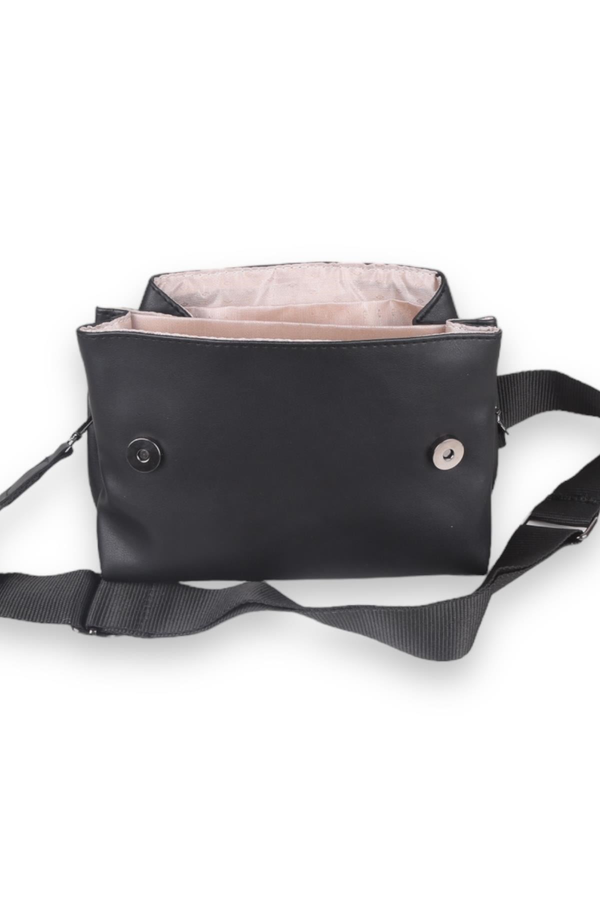 Siyah Donna Klasik Model Çanta 9289
