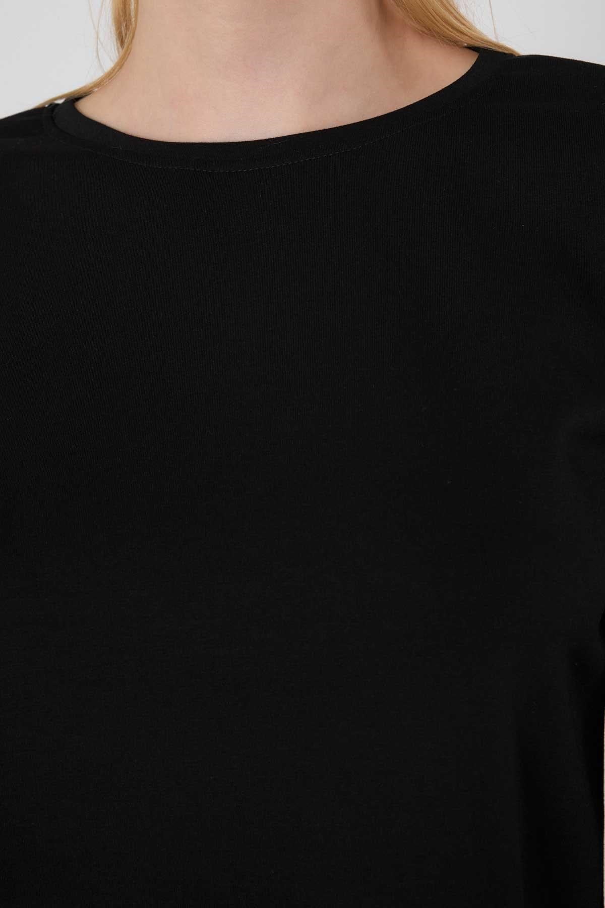 Siyah Oval Kesim Oysho Sweat 3007