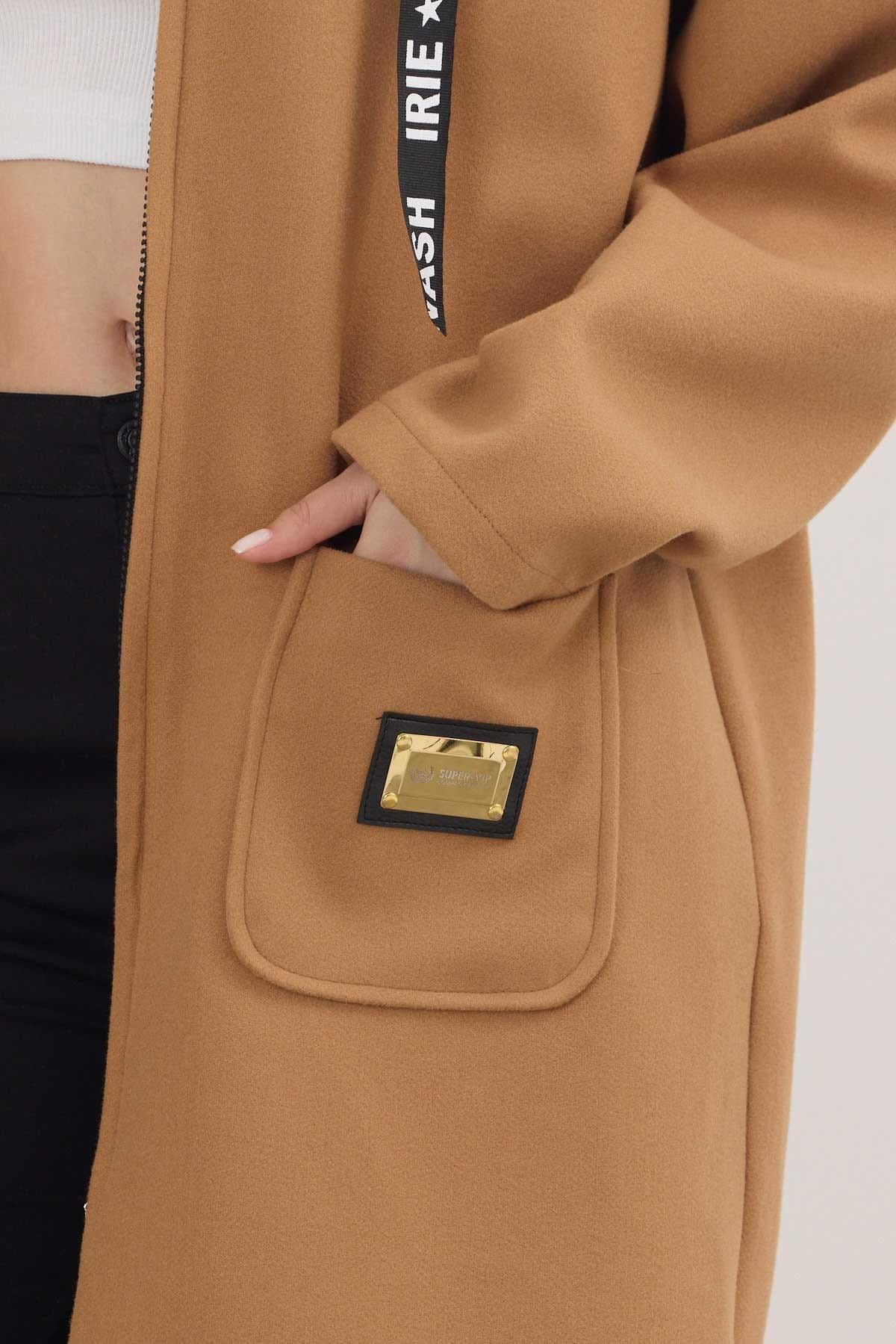 Taba Astarsız Kaşe Hırka 3049A