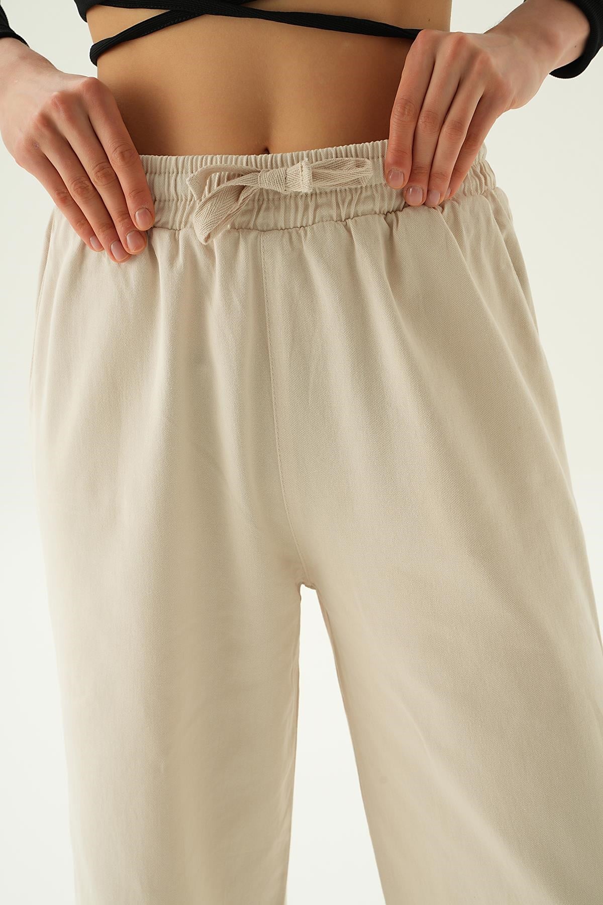 Taş Bol Paça Pantolon 4760