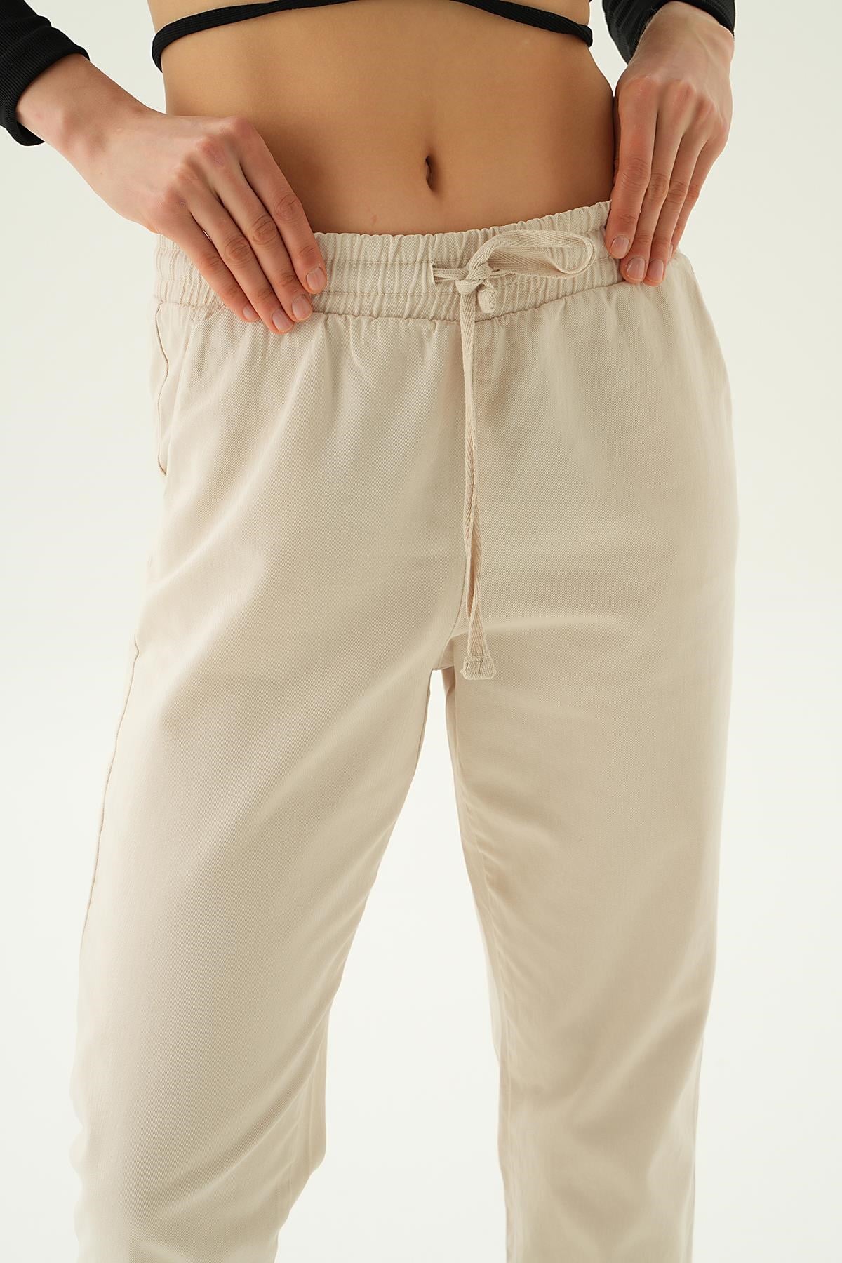 Taş Paça Püskül Pantolon 4228
