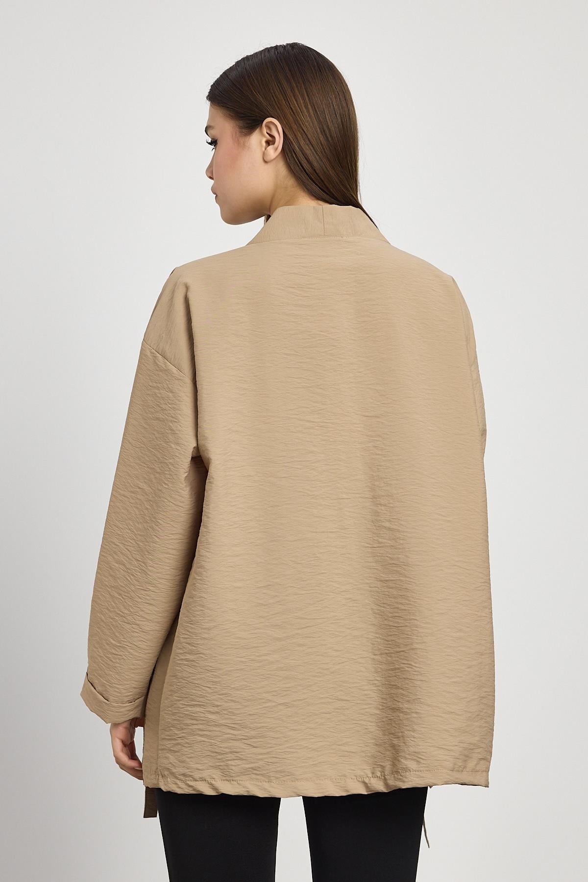 Vizon Cep Detay Kimono 4194A