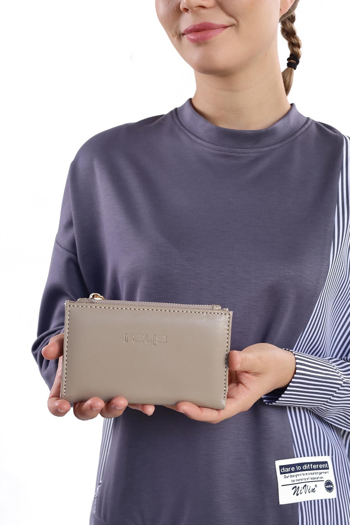 Vizon Çıtçıtlı Fermuarlı Cüzdan 023