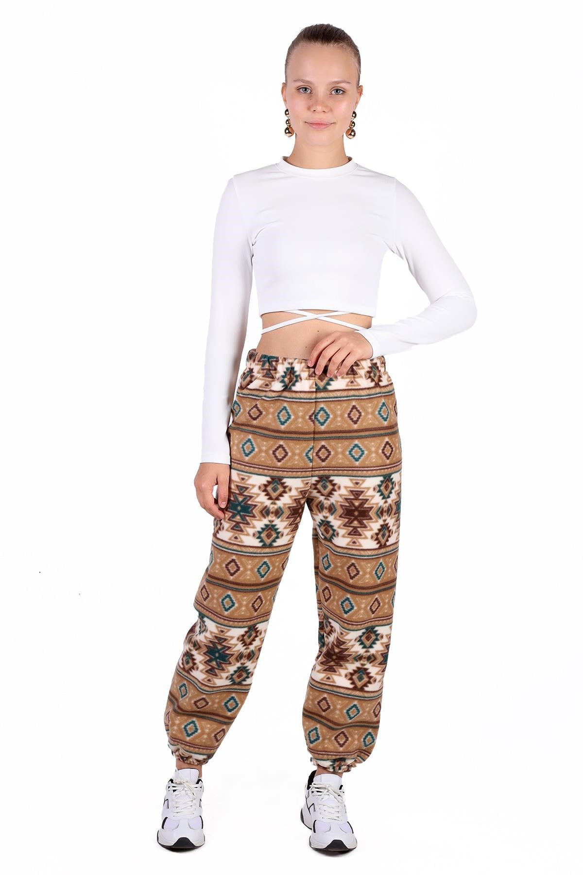 Vizon Desenli Pijama 3026A