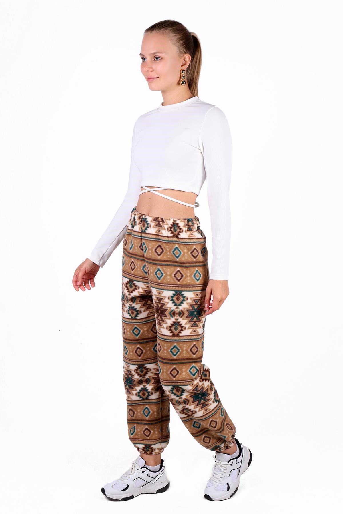 Vizon Desenli Pijama 3026A