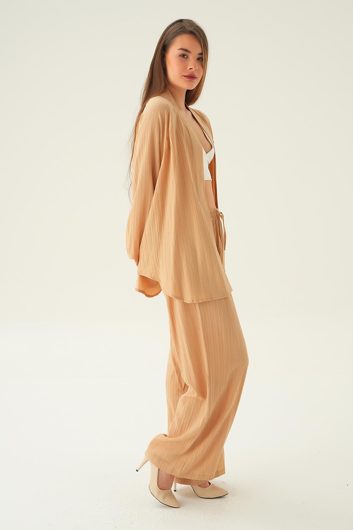 Vizon Kimono Pantolon Takım 6657A