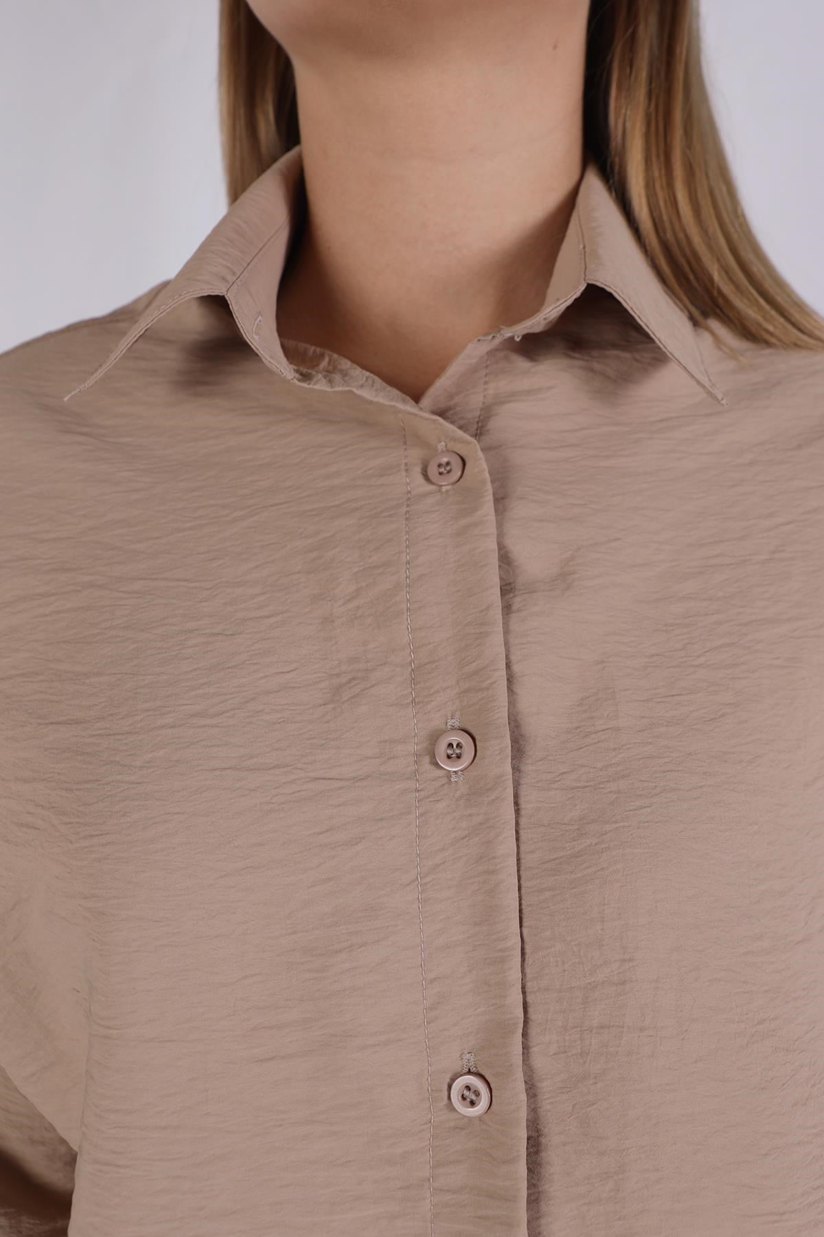 Vizon Oversize Klasik Gömlek 4305A