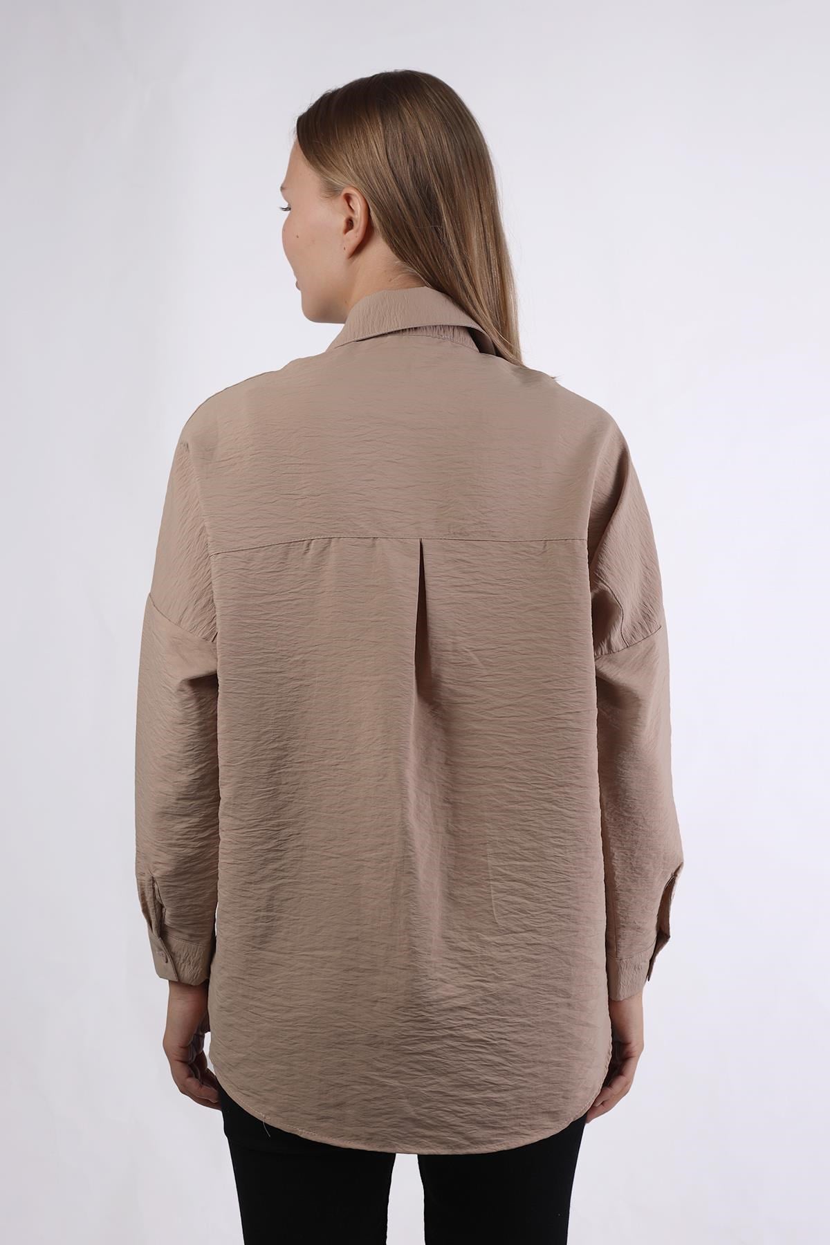 Vizon Oversize Klasik Gömlek 4305A